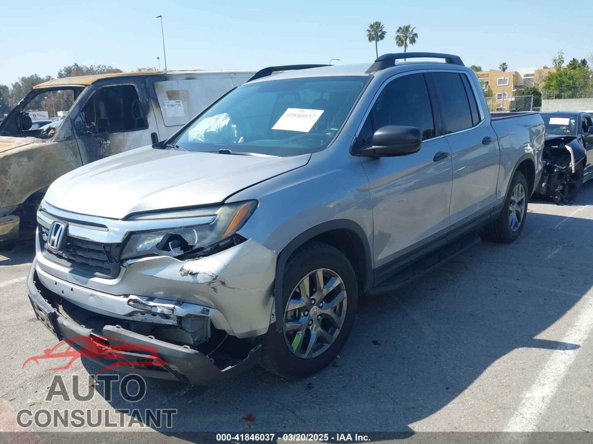 HONDA RIDGELINE 2019 - 5FPYK2F24KB002203