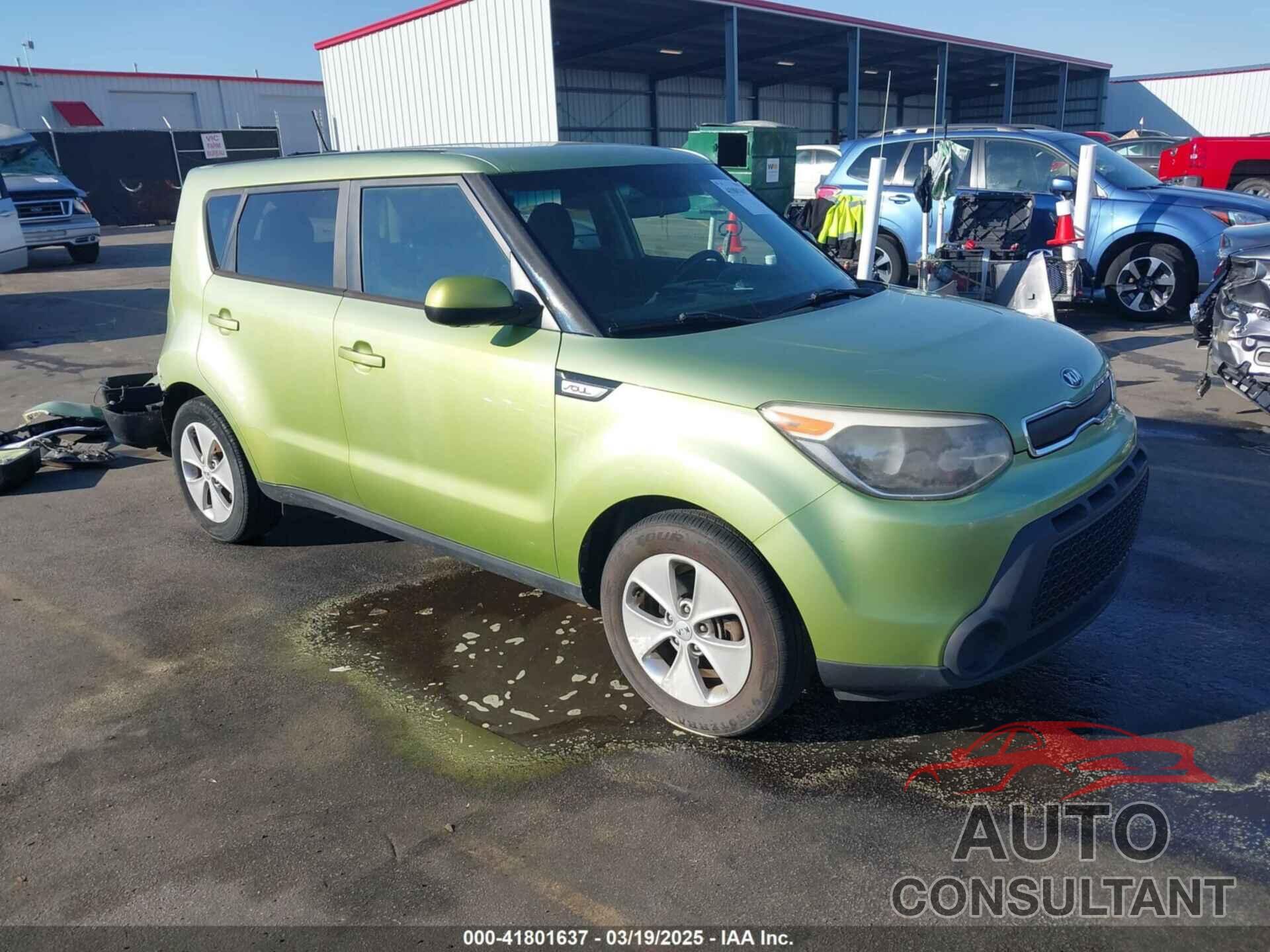 KIA SOUL 2015 - KNDJN2A25F7807888