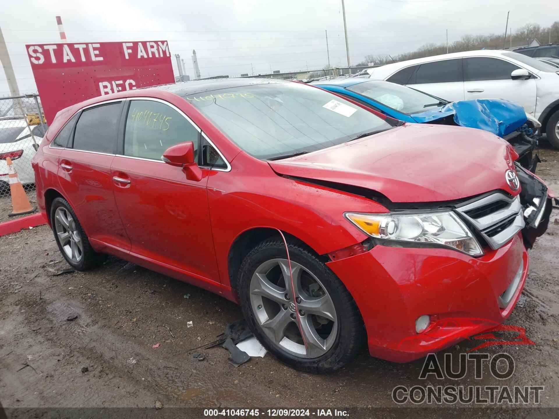 TOYOTA VENZA 2015 - 4T3BK3BB0FU112420