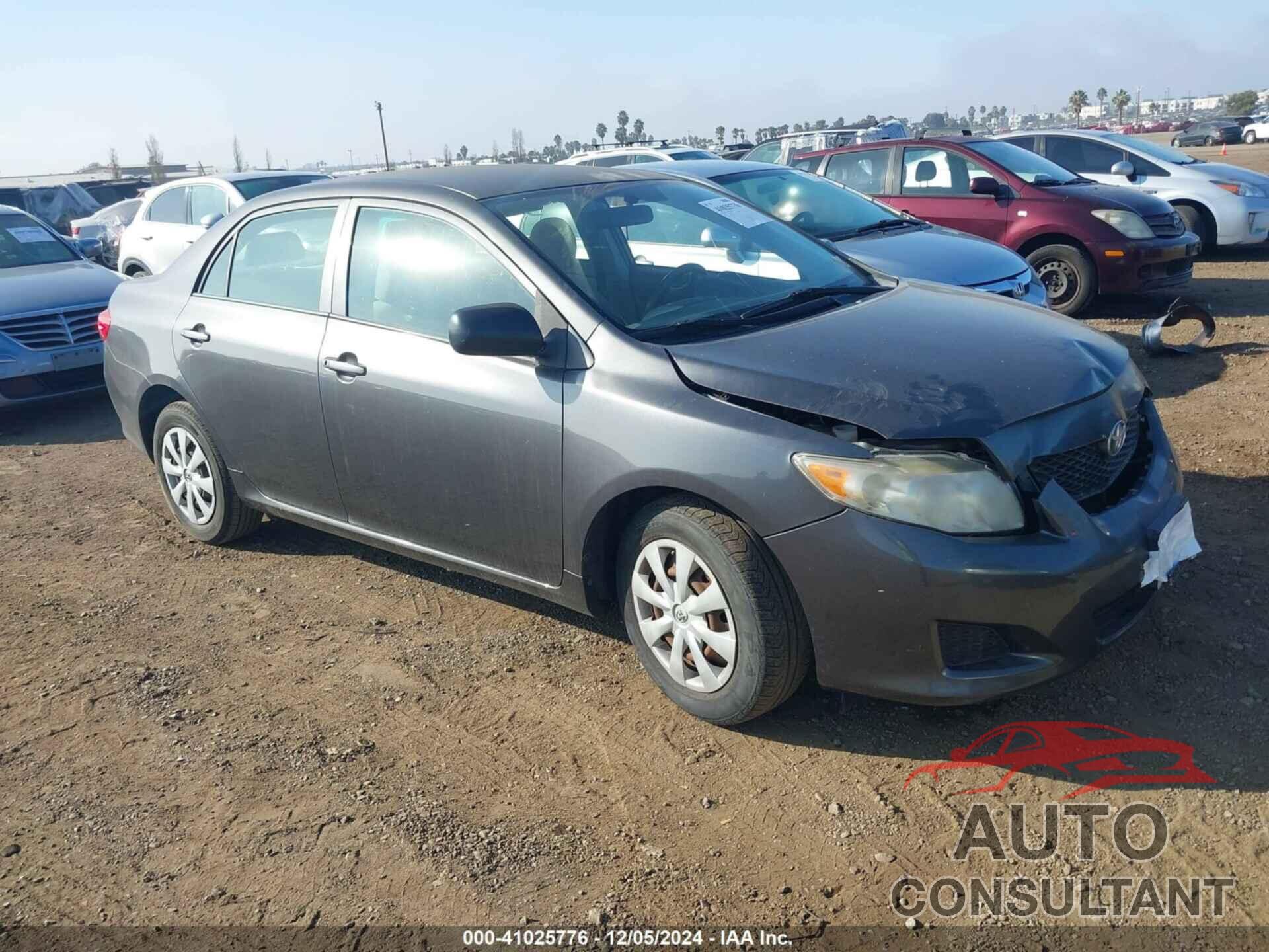 TOYOTA COROLLA 2009 - JTDBL40E399084505