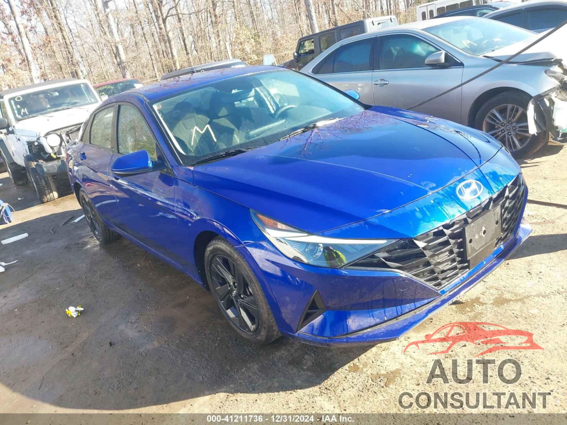 HYUNDAI ELANTRA 2022 - KMHLS4AG7NU306831