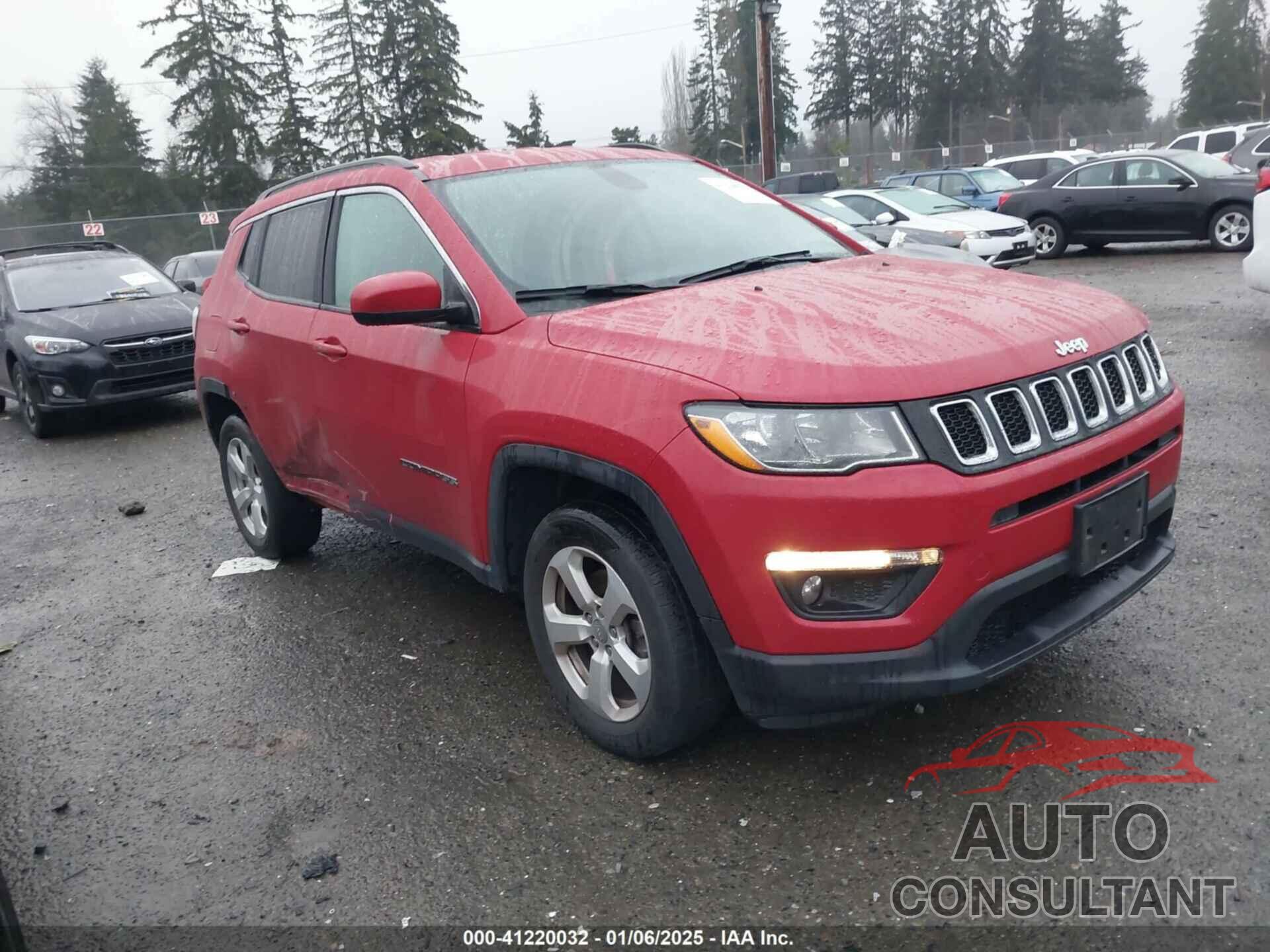 JEEP NEW COMPASS 2017 - 3C4NJDBB7HT665016