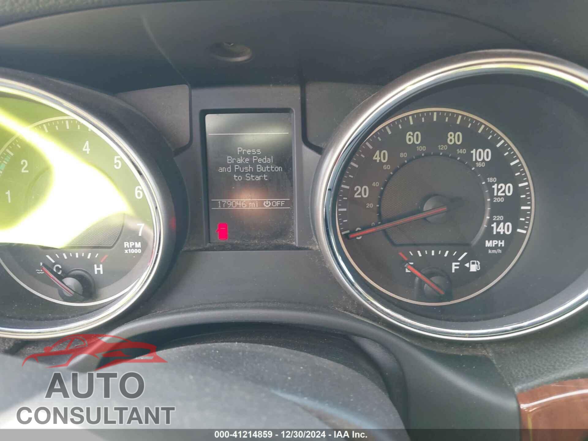 JEEP GRAND CHEROKEE 2013 - 1C4RJFBG3DC503642