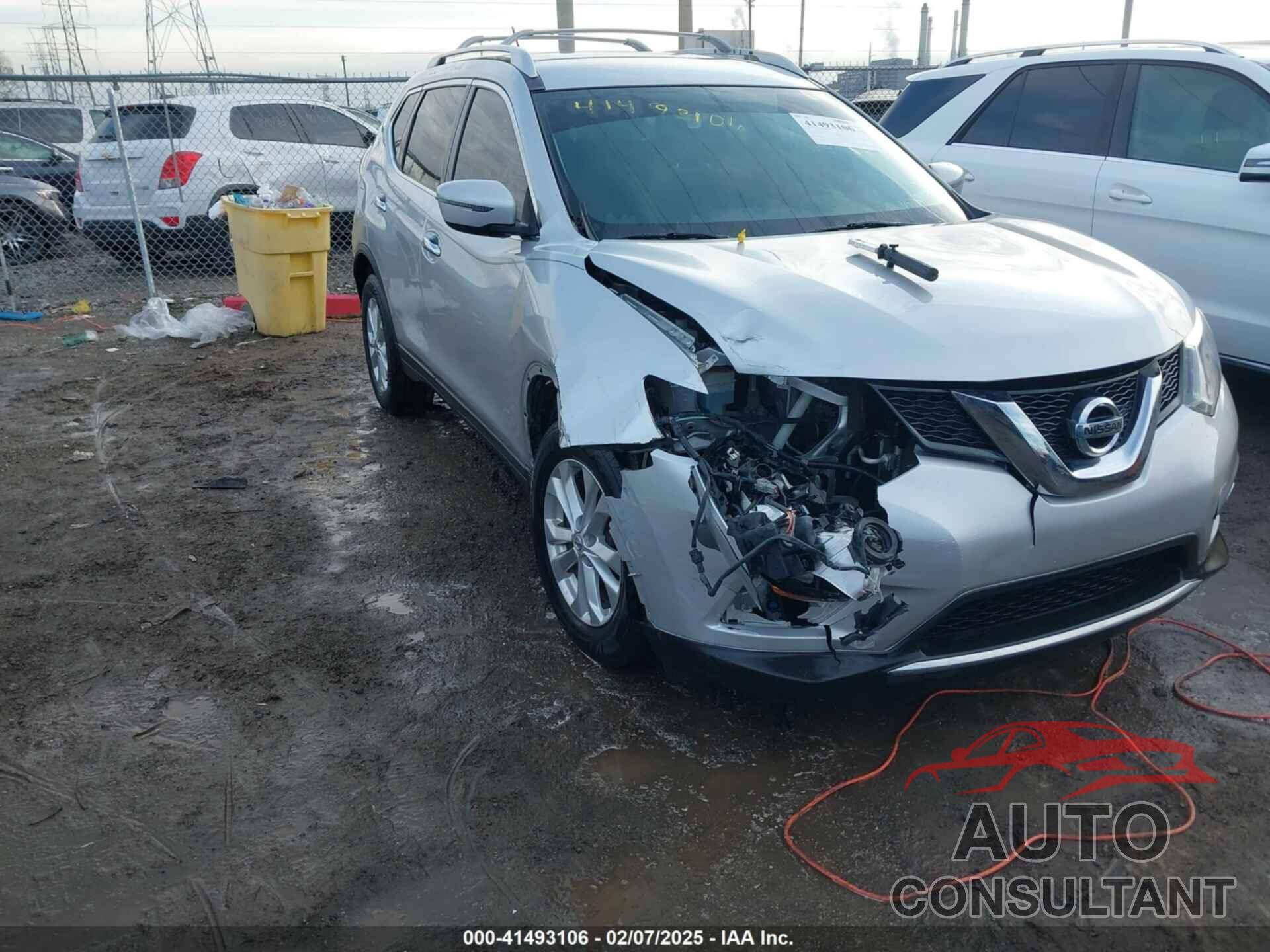 NISSAN ROGUE 2016 - KNMAT2MV0GP735804
