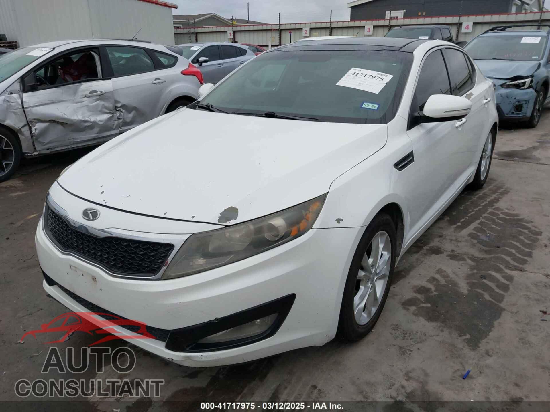 KIA OPTIMA 2013 - 5XXGN4A70DG109727