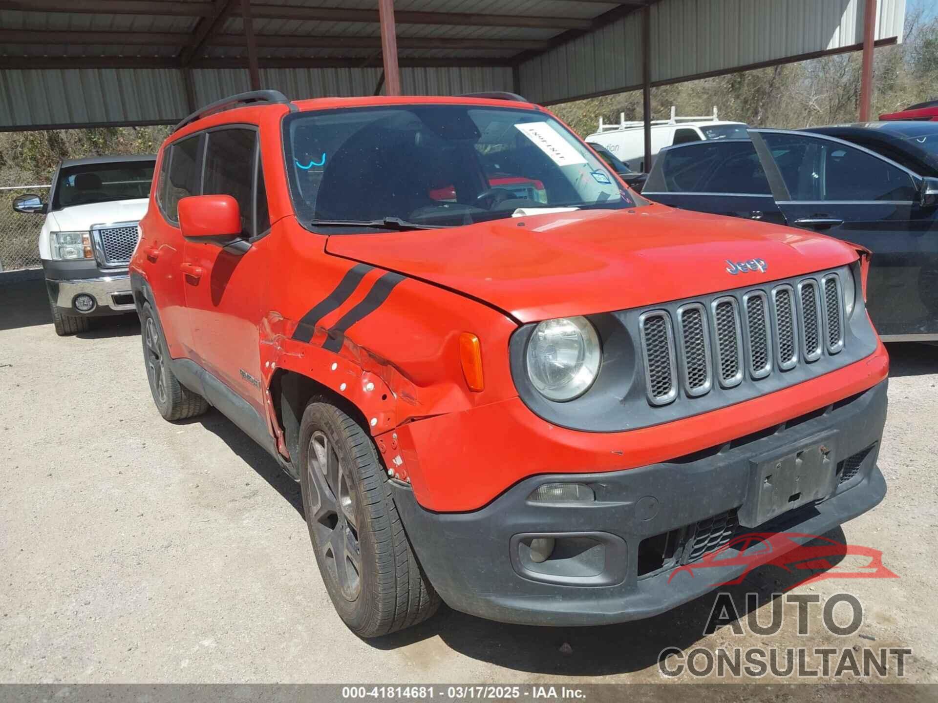 JEEP RENEGADE 2015 - ZACCJABT8FPC00926