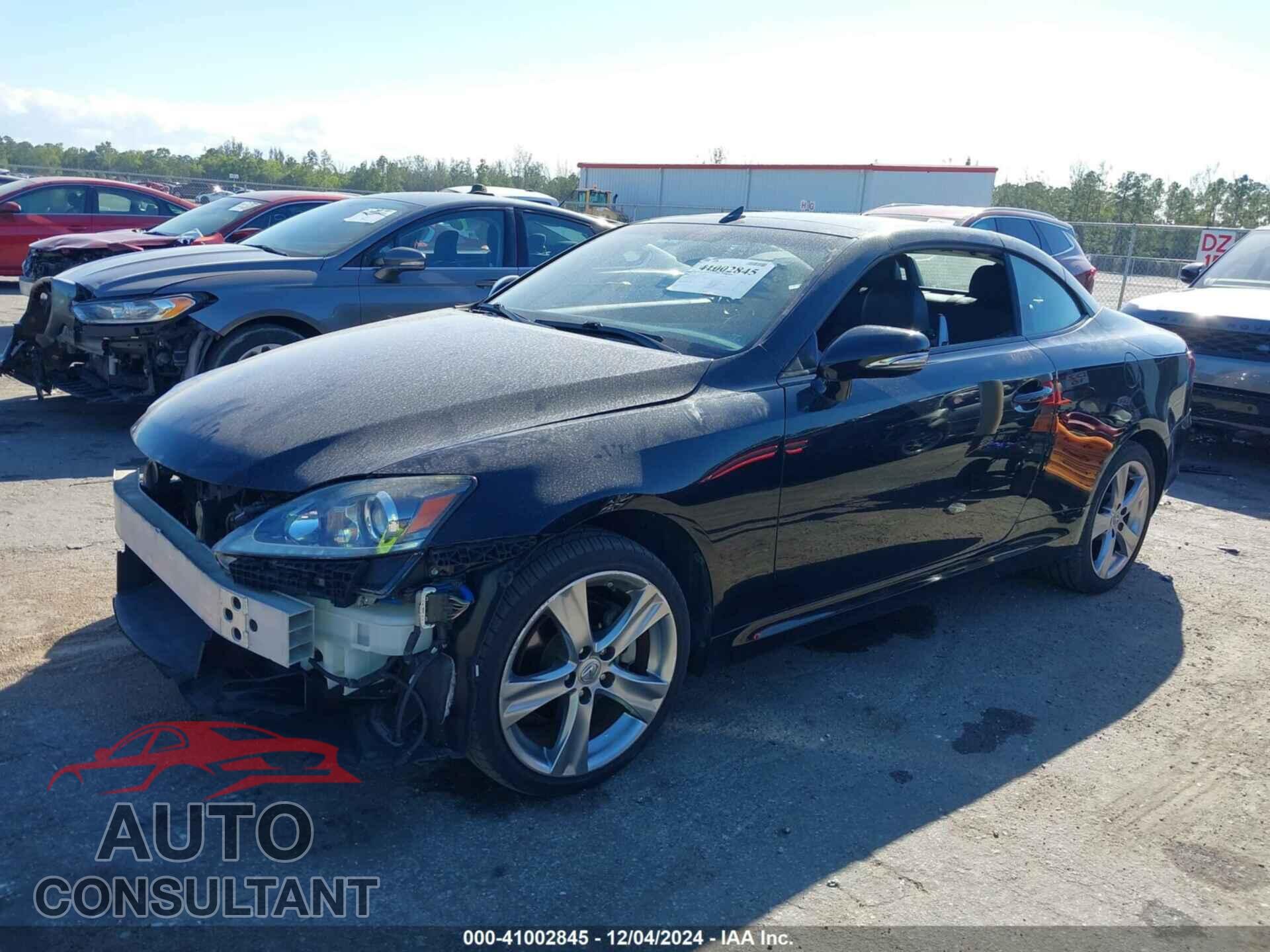 LEXUS IS 250C 2012 - JTHFF2C20C2524659