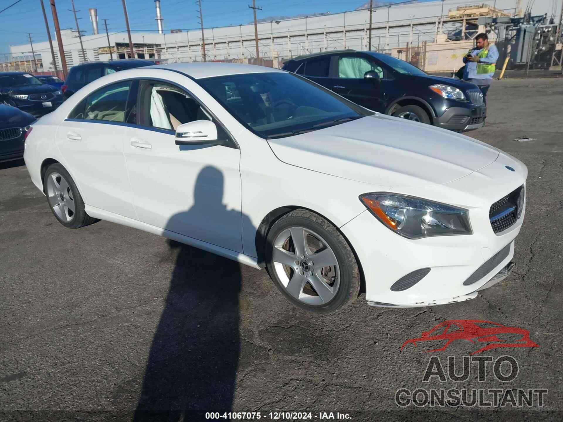 MERCEDES-BENZ CLA 250 2018 - WDDSJ4EB1JN697308