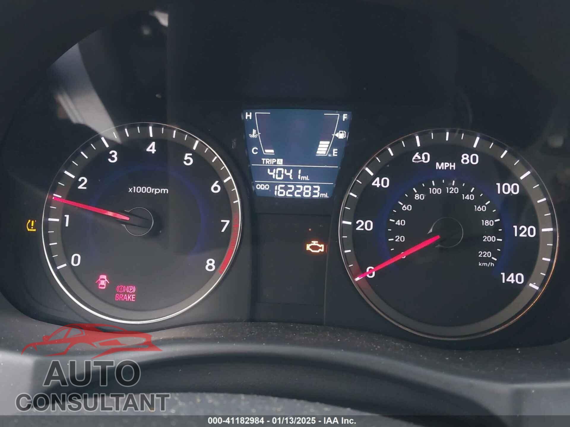 HYUNDAI ACCENT 2013 - KMHCU5AE5DU087882