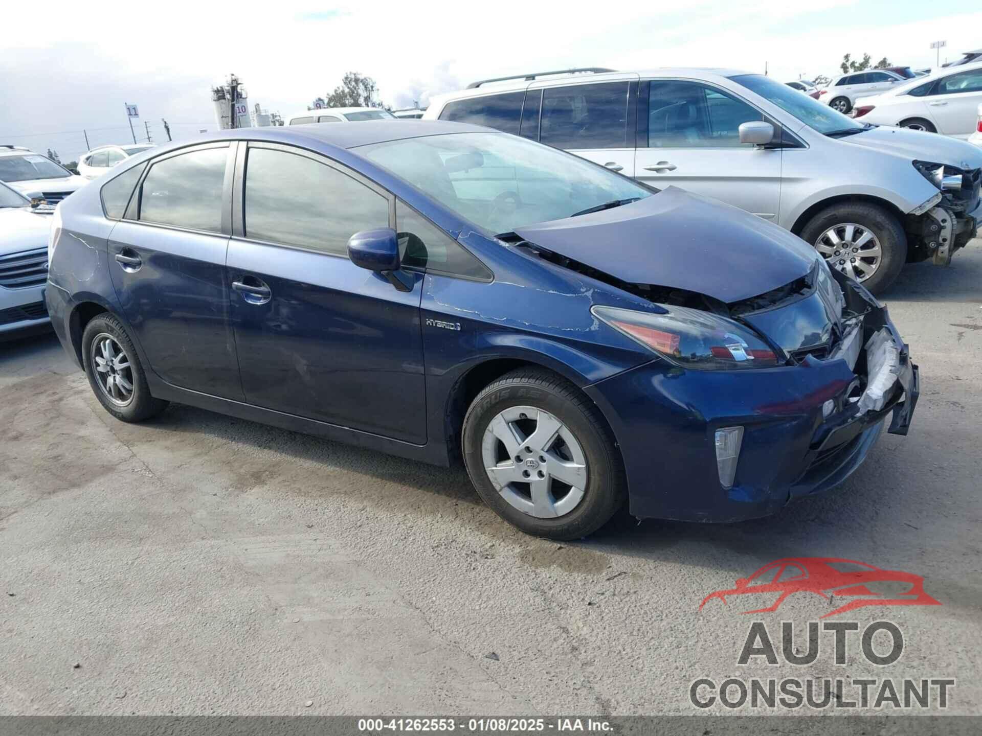 TOYOTA PRIUS 2012 - JTDKN3DU2C1497799