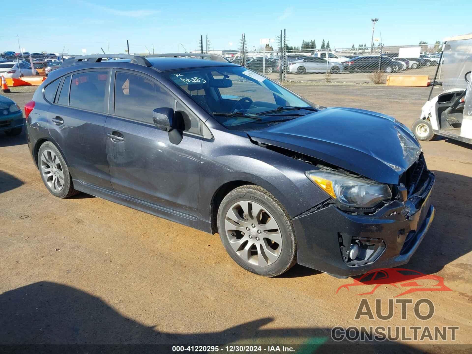 SUBARU IMPREZA 2013 - JF1GPAL69D2886822