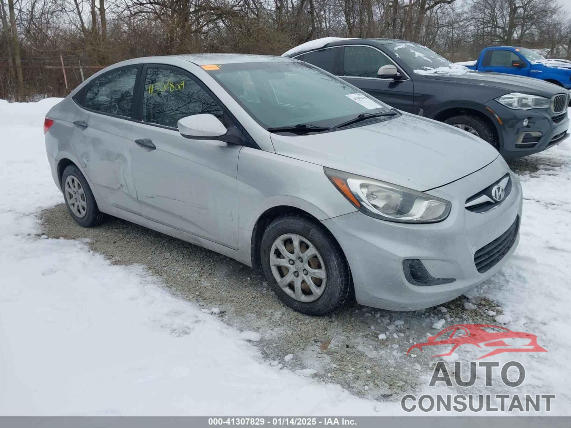 HYUNDAI ACCENT 2012 - KMHCT4AE1CU047584