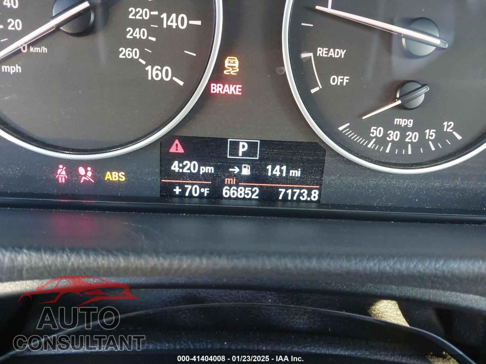 BMW 328I 2014 - WBA3B3C55EJ983479