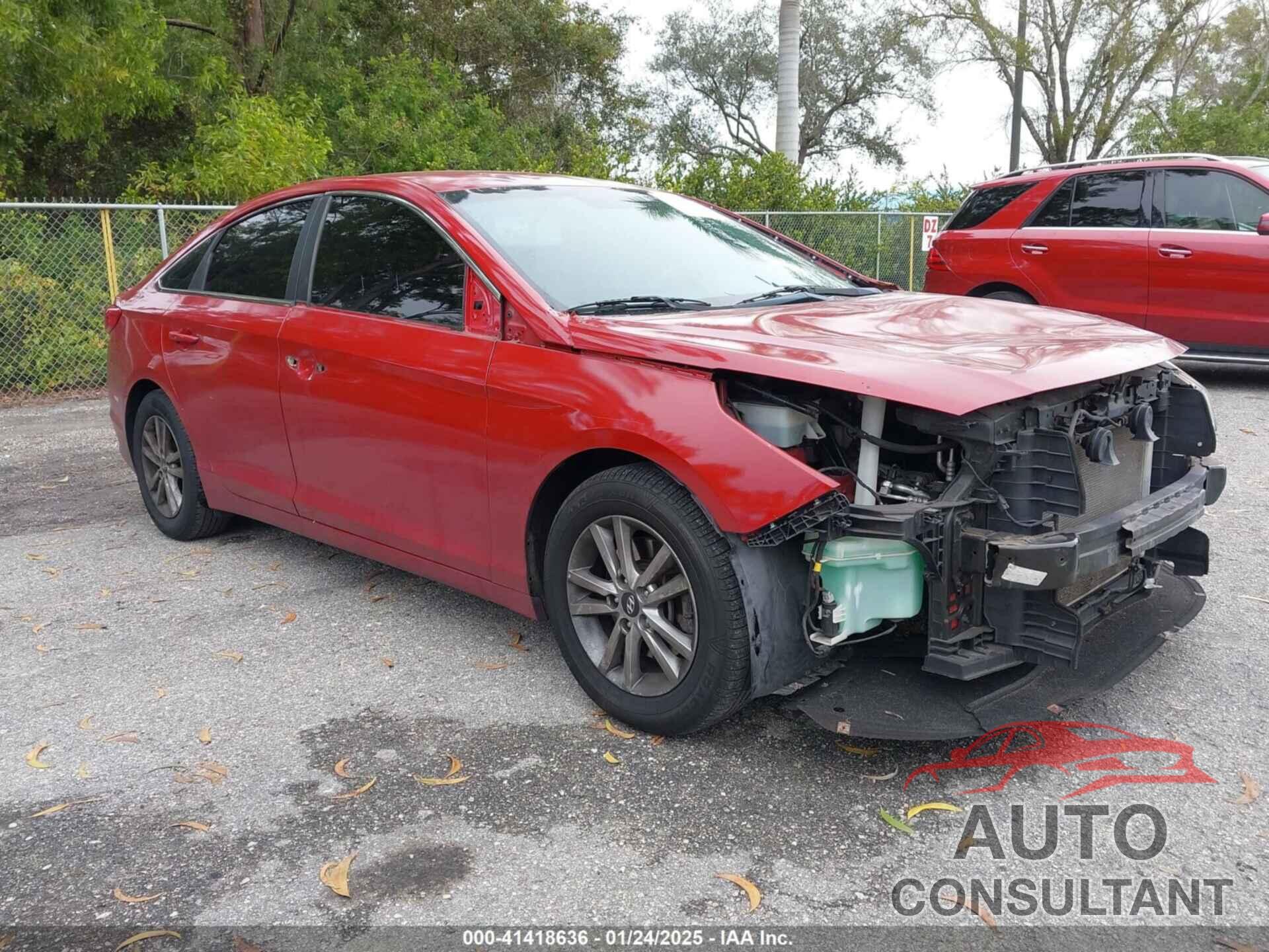 HYUNDAI SONATA 2017 - 5NPE24AF6HH572862