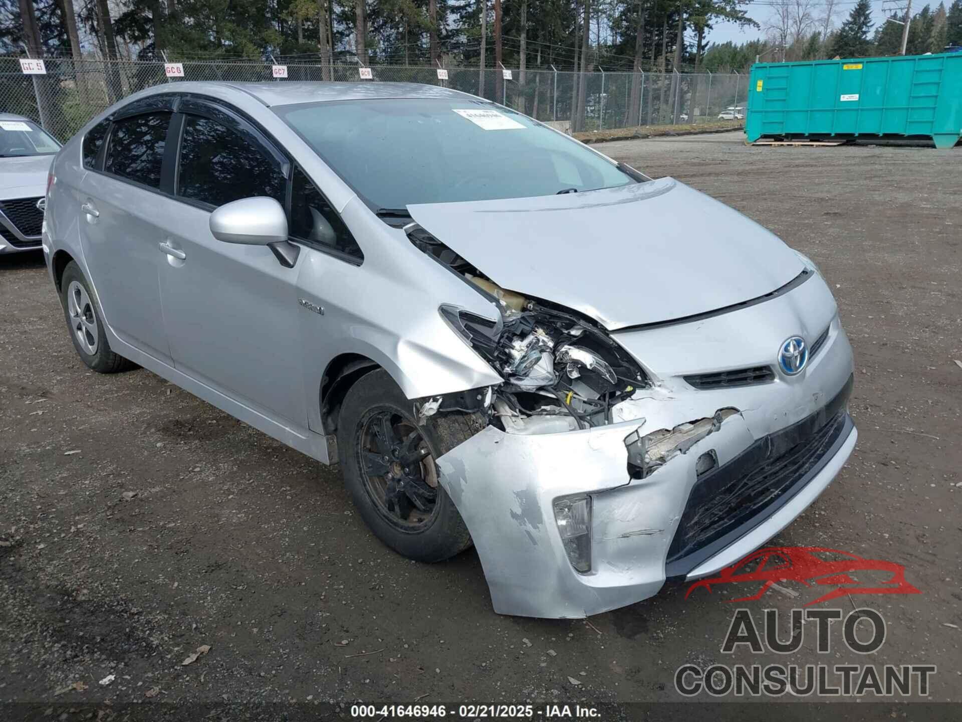 TOYOTA PRIUS 2015 - JTDKN3DU4F1905479