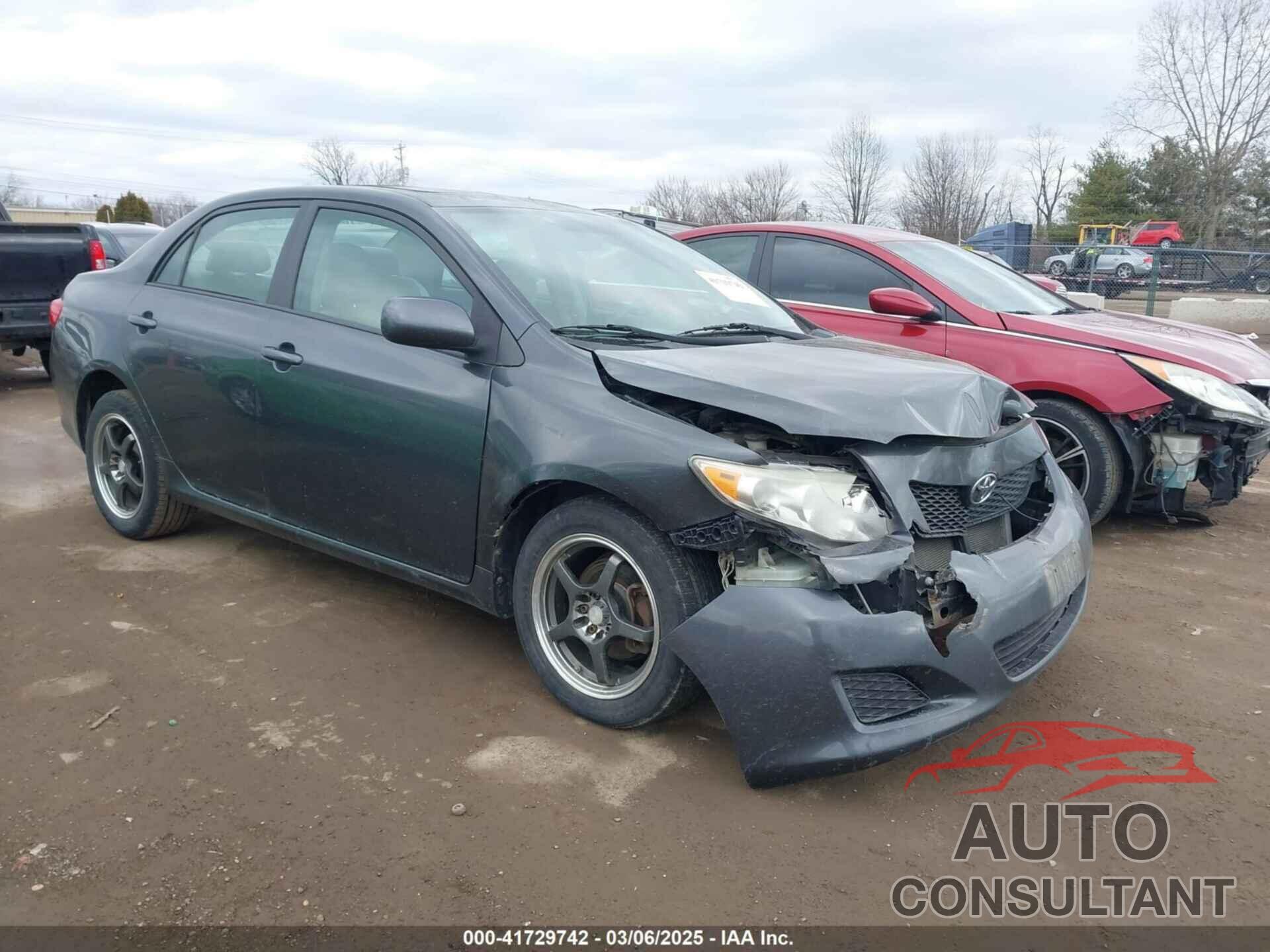 TOYOTA COROLLA 2009 - 1NXBU40E89Z048573