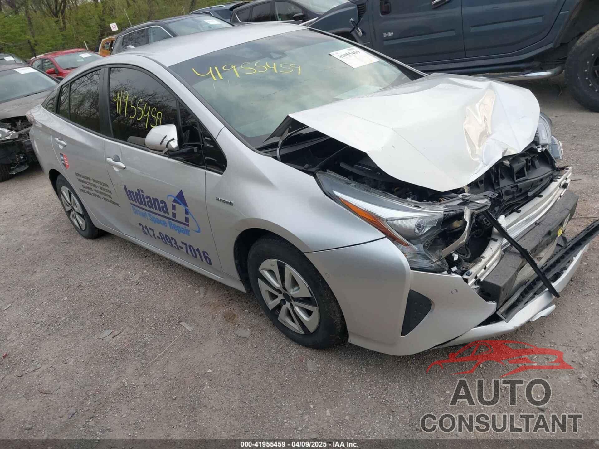 TOYOTA PRIUS 2018 - JTDKBRFU8J3059458
