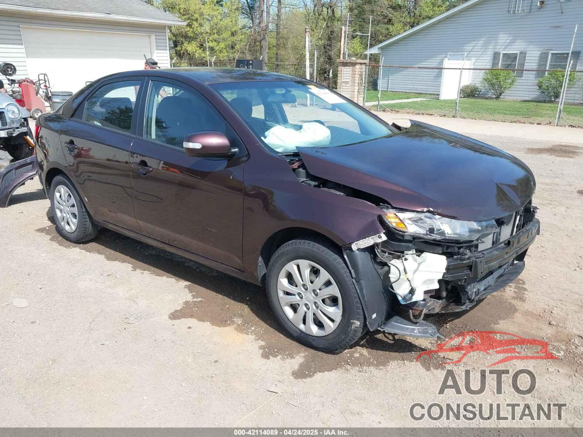 KIA FORTE 2010 - KNAFU4A25A5811736