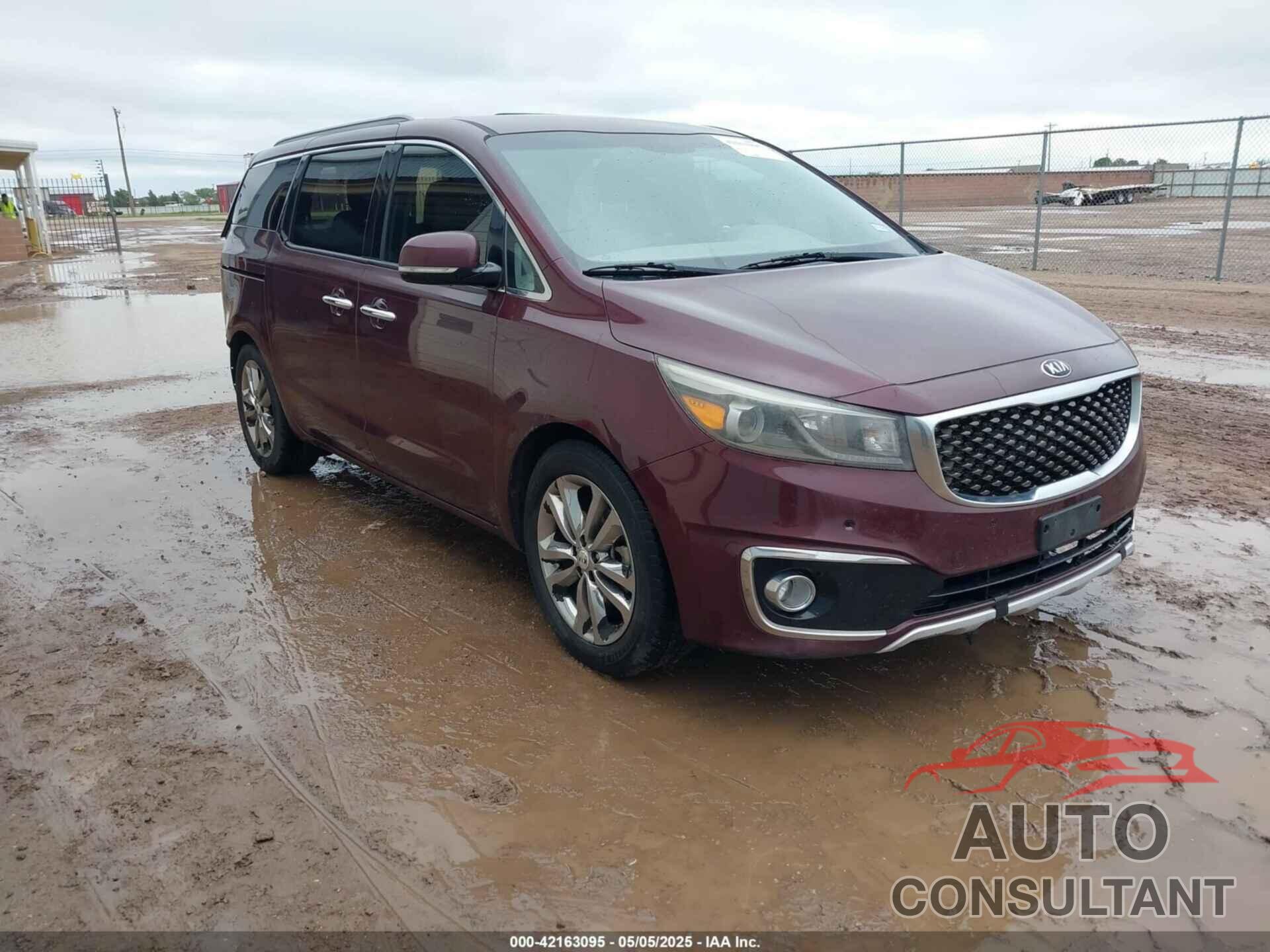 KIA SEDONA 2016 - KNDME5C1XG6170328