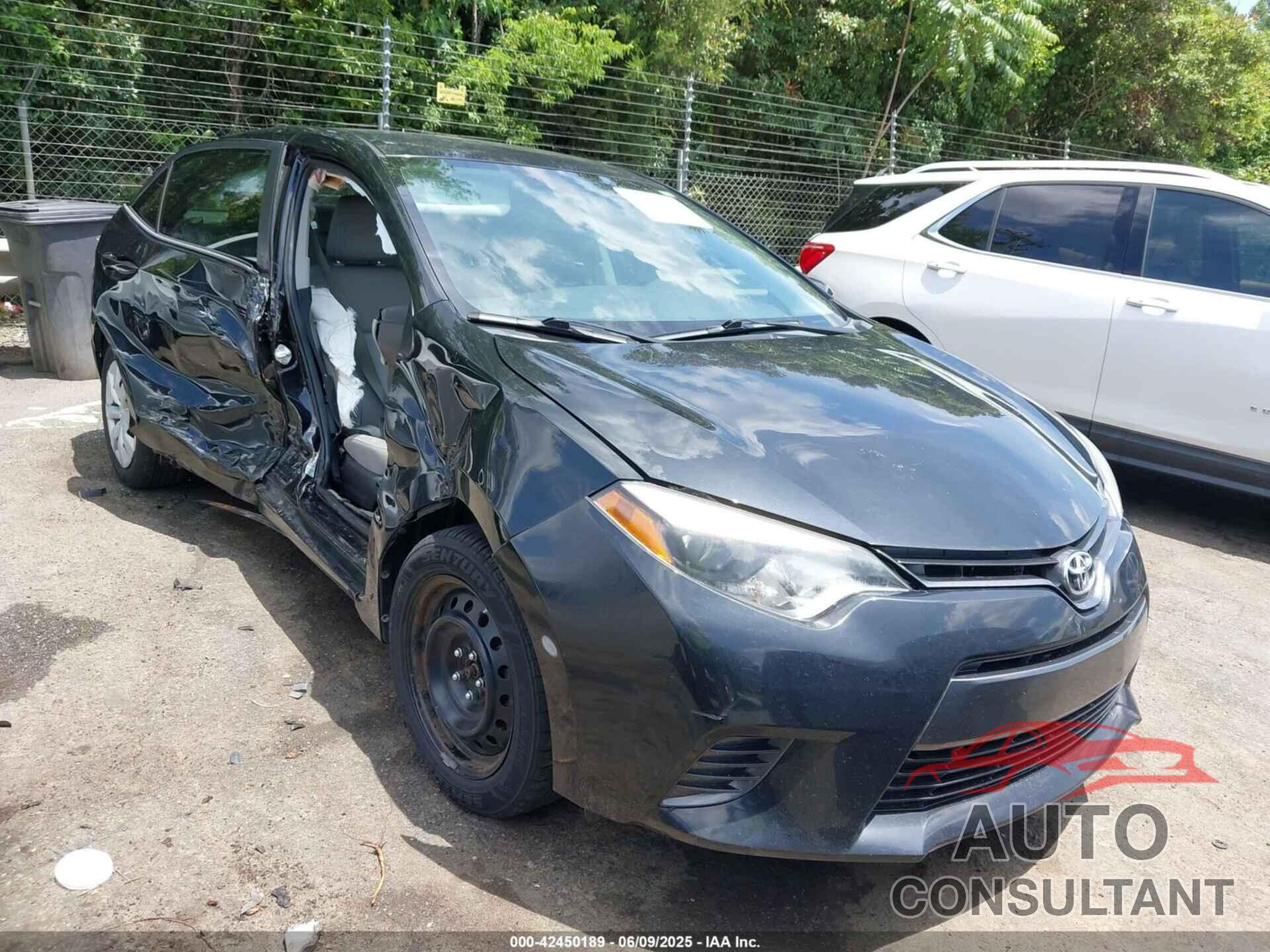 TOYOTA COROLLA 2016 - 2T1BURHE0GC731285