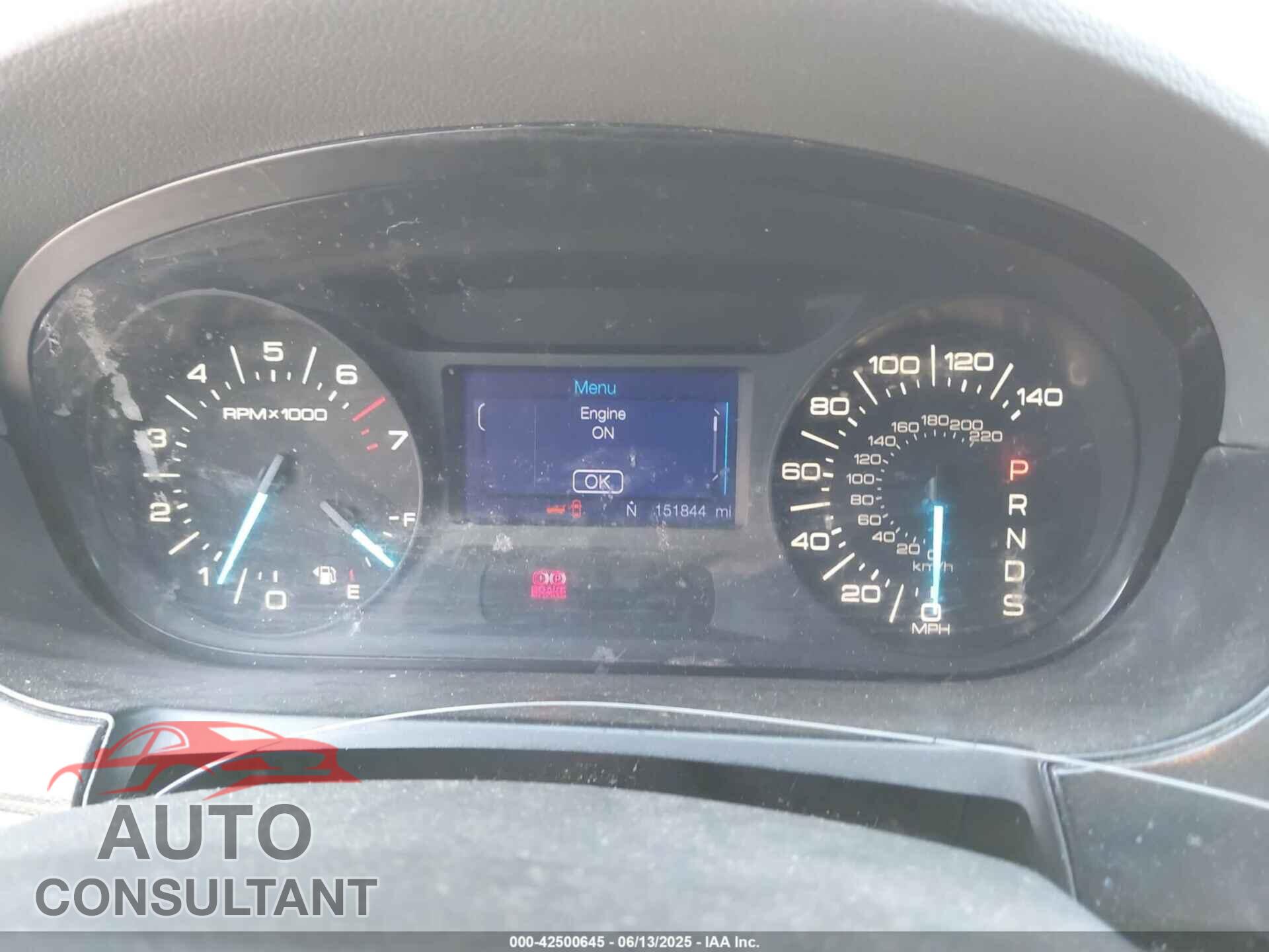FORD EDGE 2013 - 2FMDK3GC5DBA86595