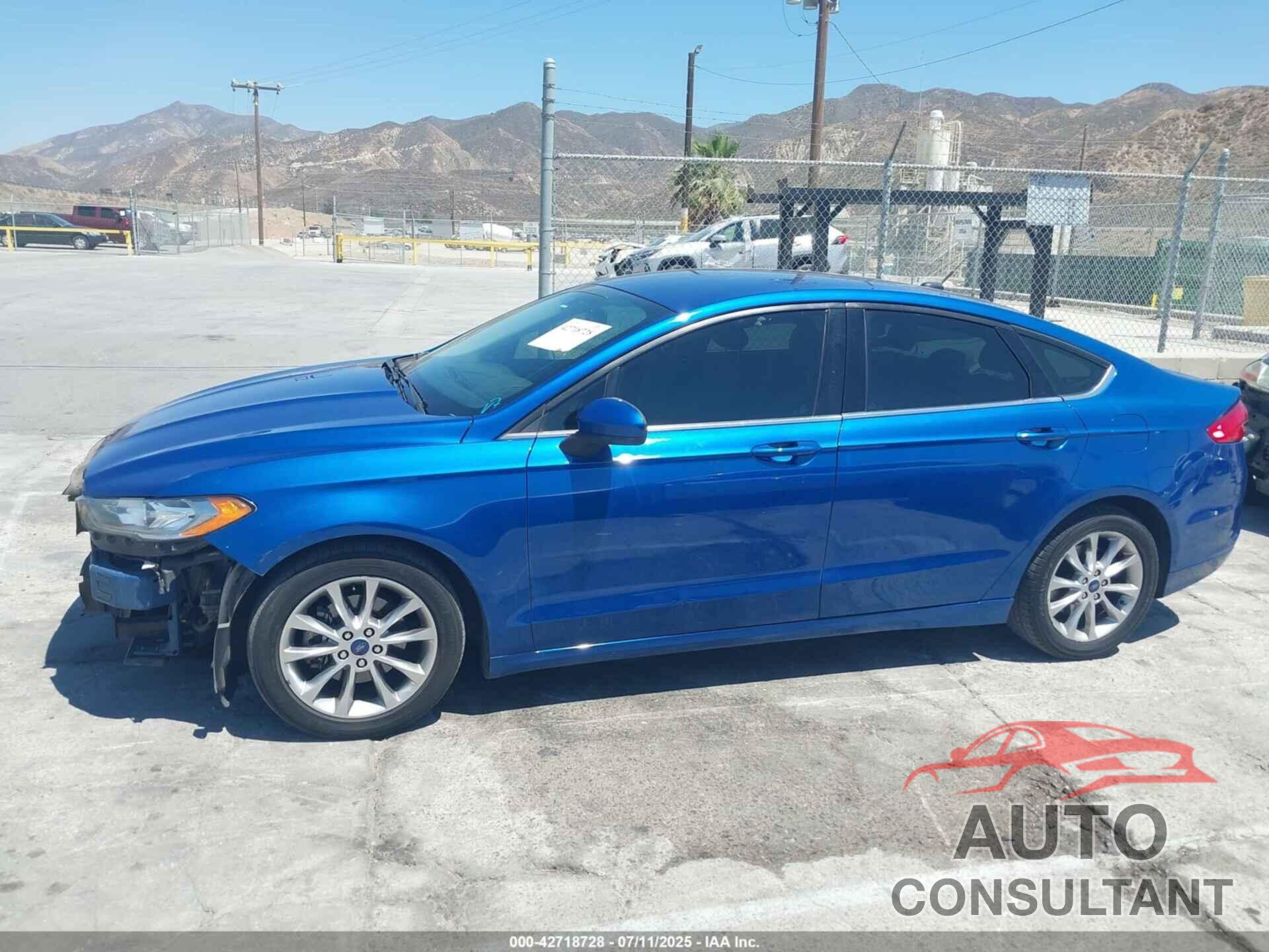 FORD FUSION 2017 - 3FA6P0H75HR224616