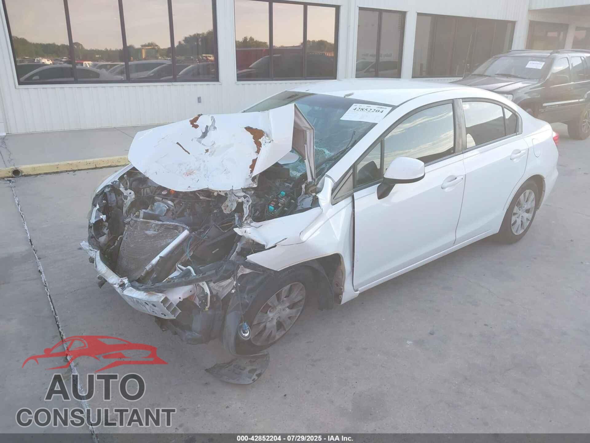 HONDA CIVIC 2012 - 19XFB2F56CE003628