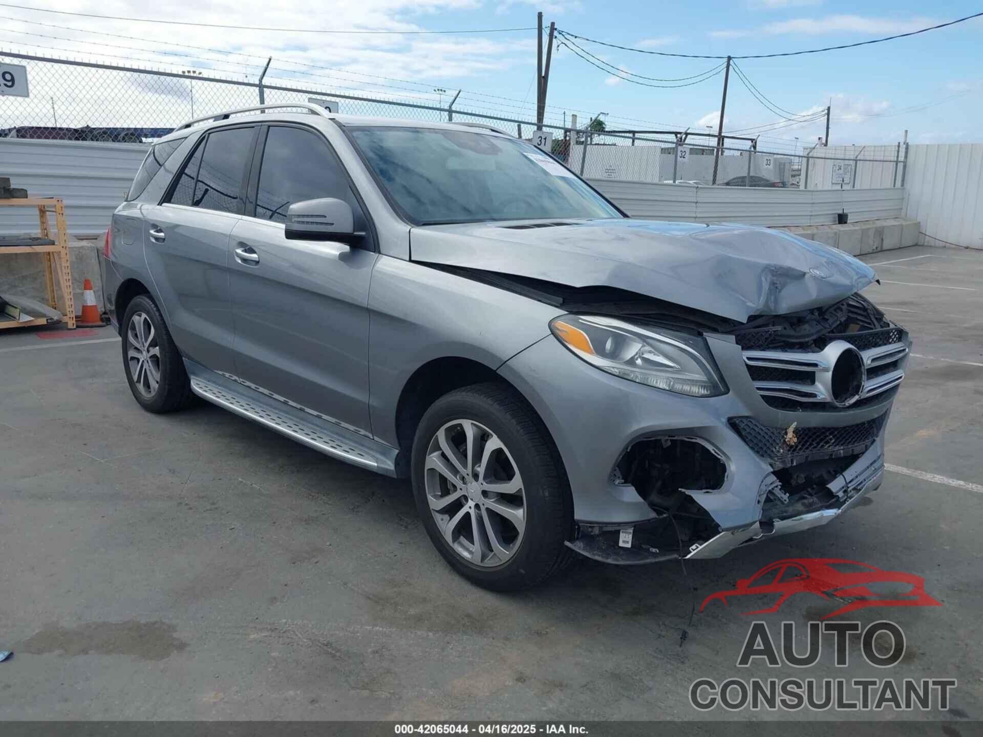 MERCEDES-BENZ GLE 350 2016 - 4JGDA5JB7GA687442
