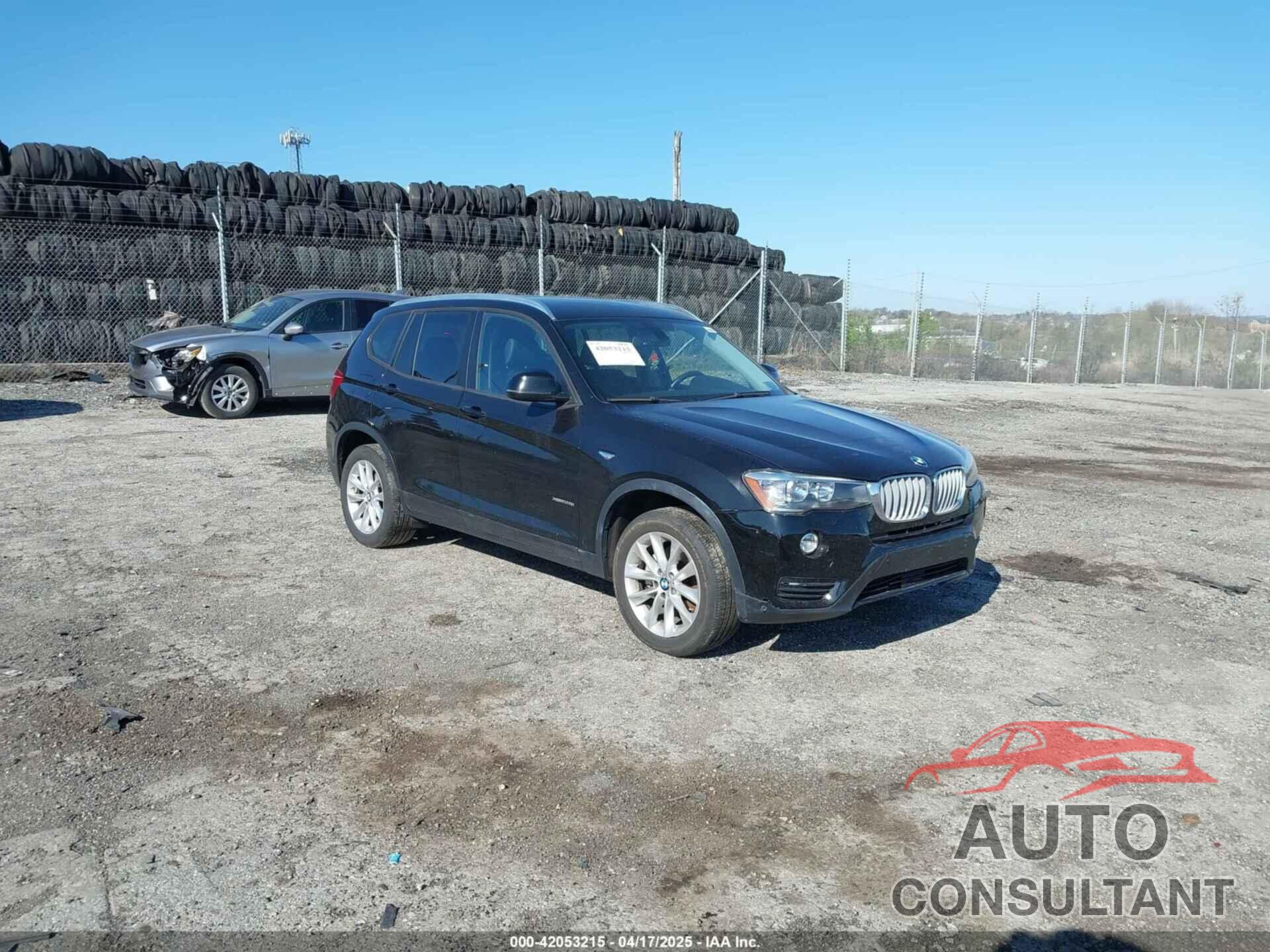 BMW X3 2015 - 5UXWX9C52F0D53867