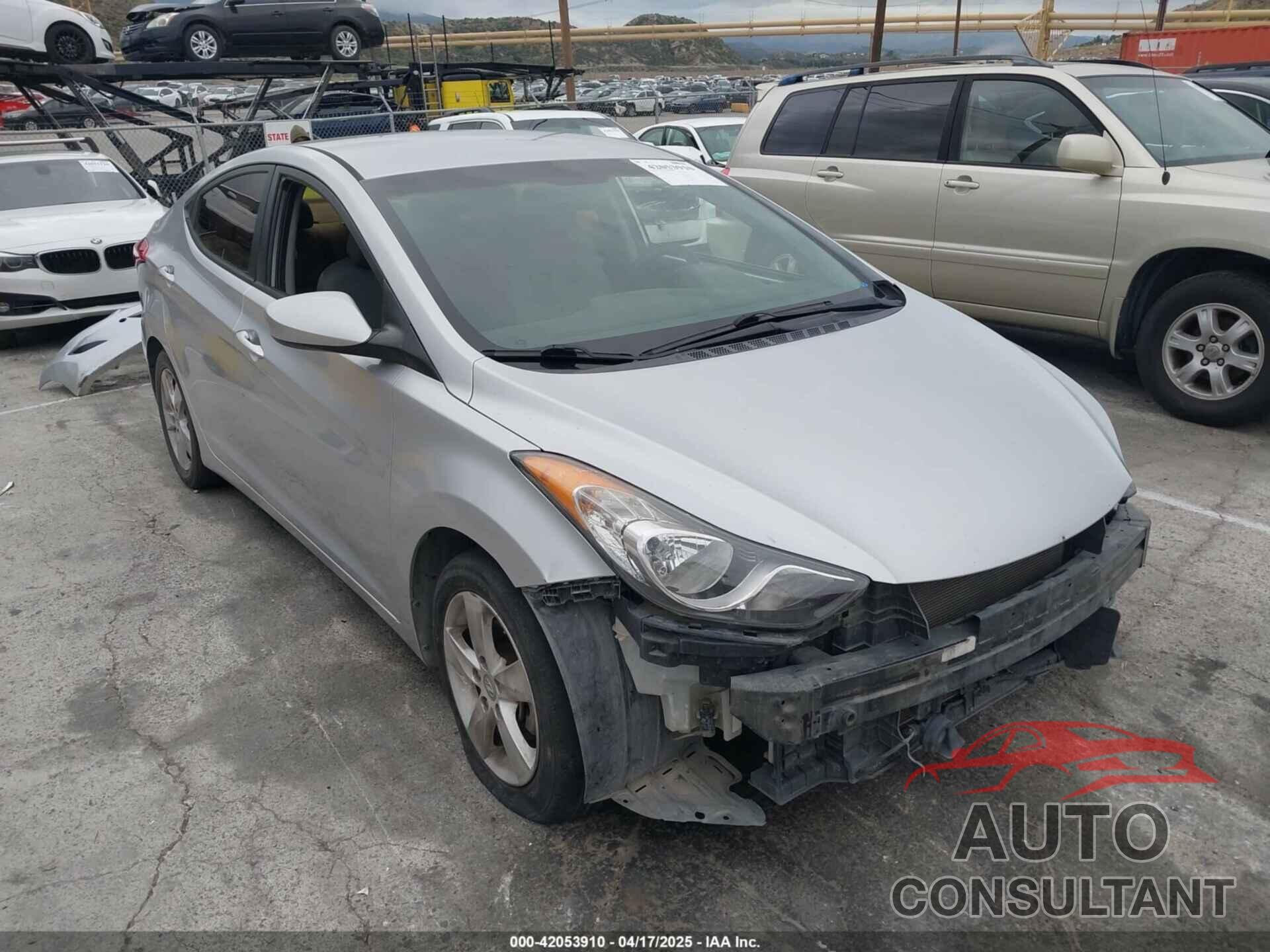 HYUNDAI ELANTRA 2013 - 5NPDH4AEXDH237678