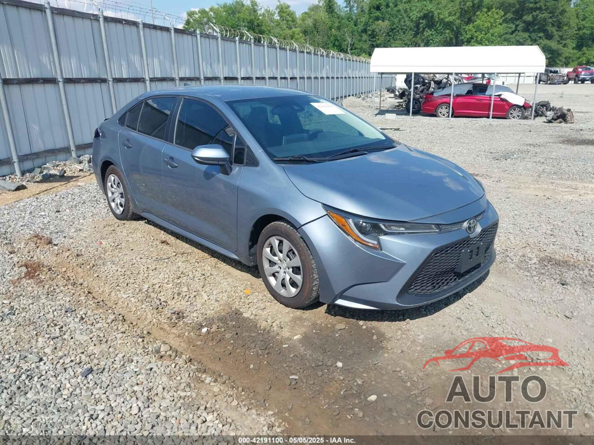 TOYOTA COROLLA 2020 - 5YFEPRAE4LP098279