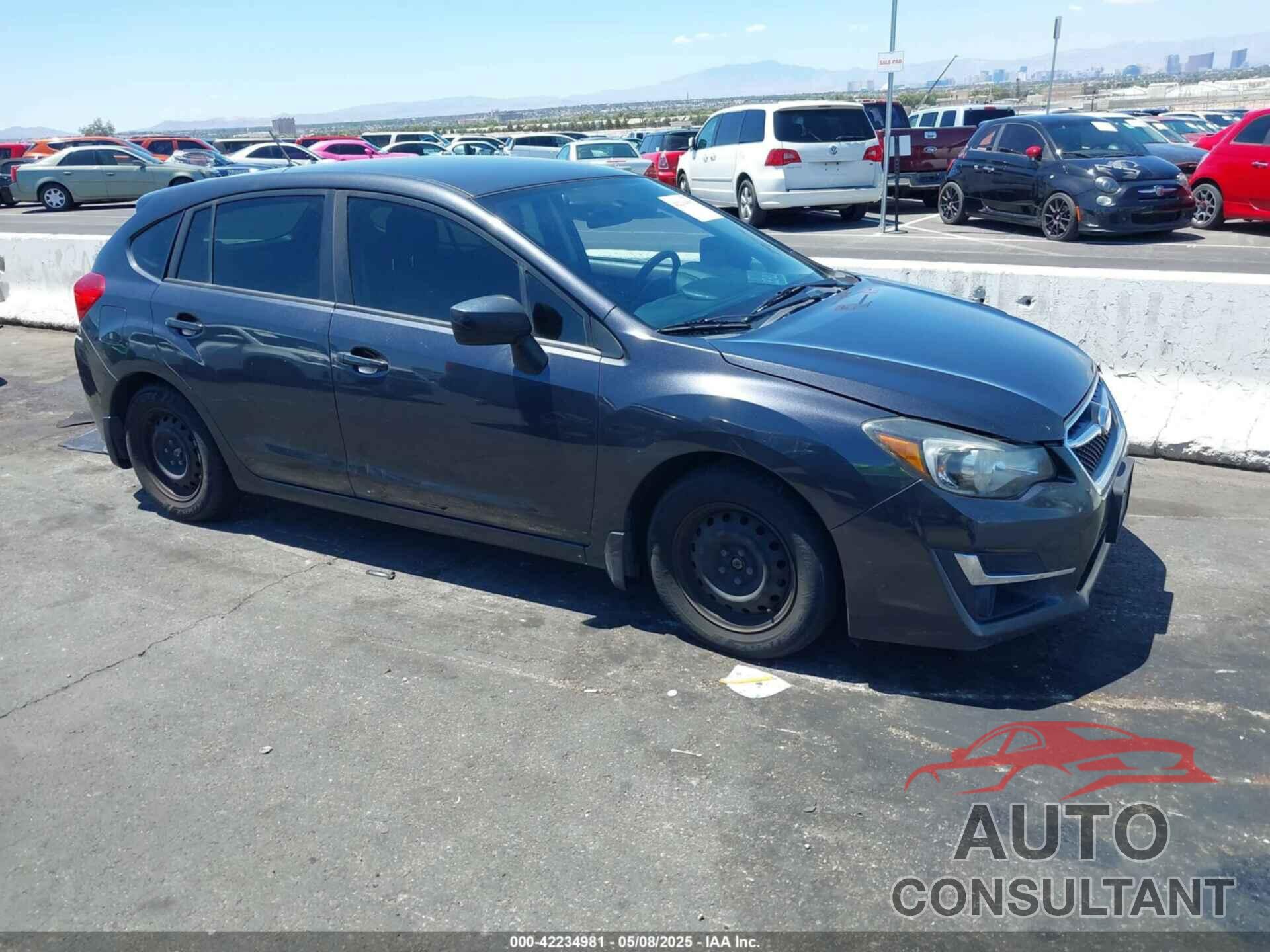 SUBARU IMPREZA 2015 - JF1GPAA69F8287678