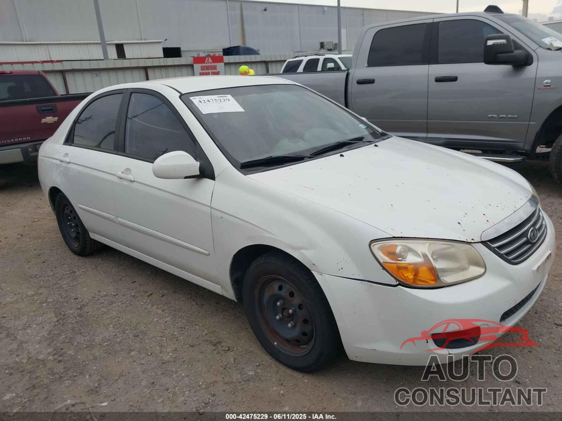 KIA SPECTRA 2009 - KNAFE222895664288