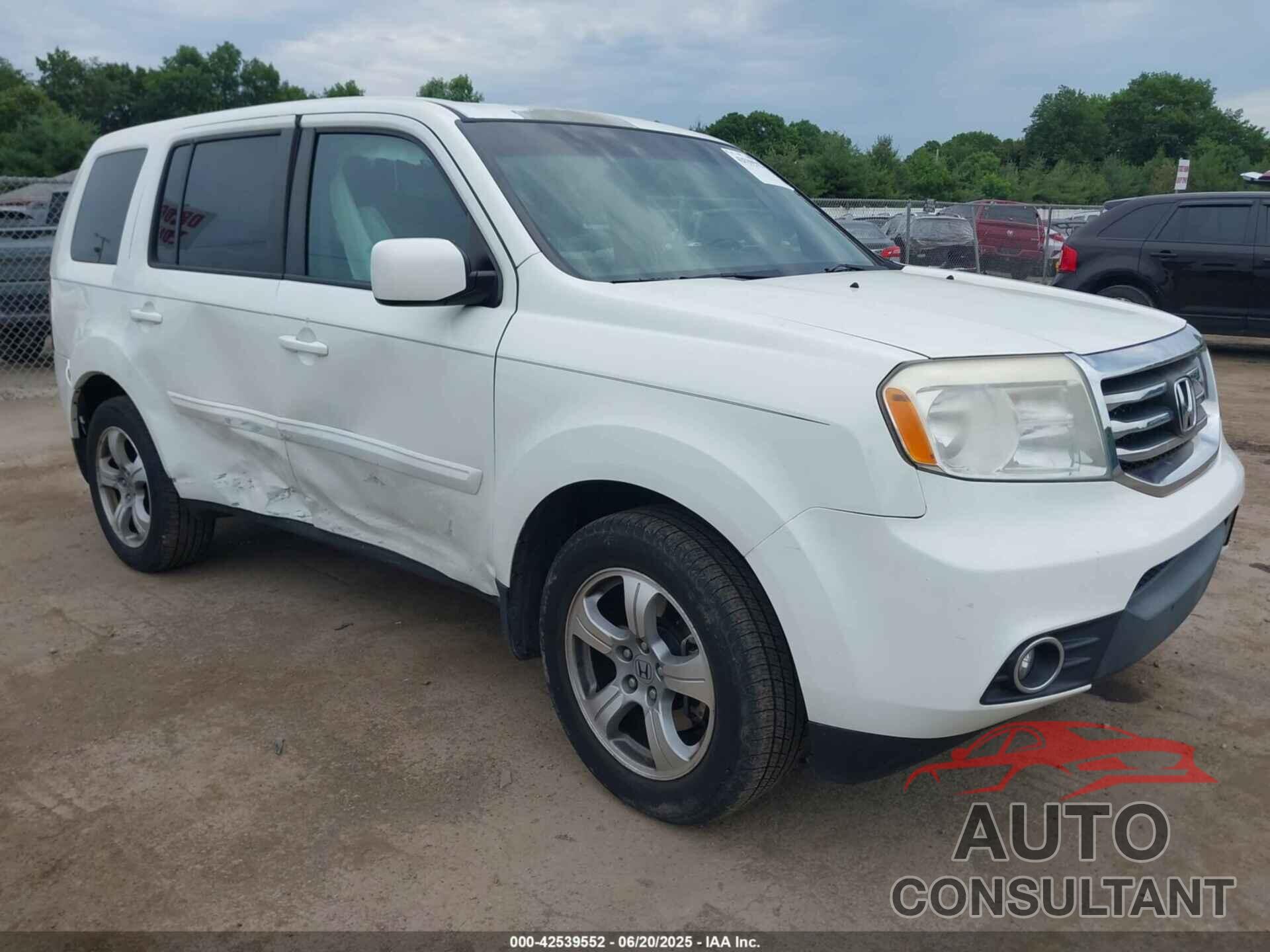 HONDA PILOT 2014 - 5FNYF4H51EB026883