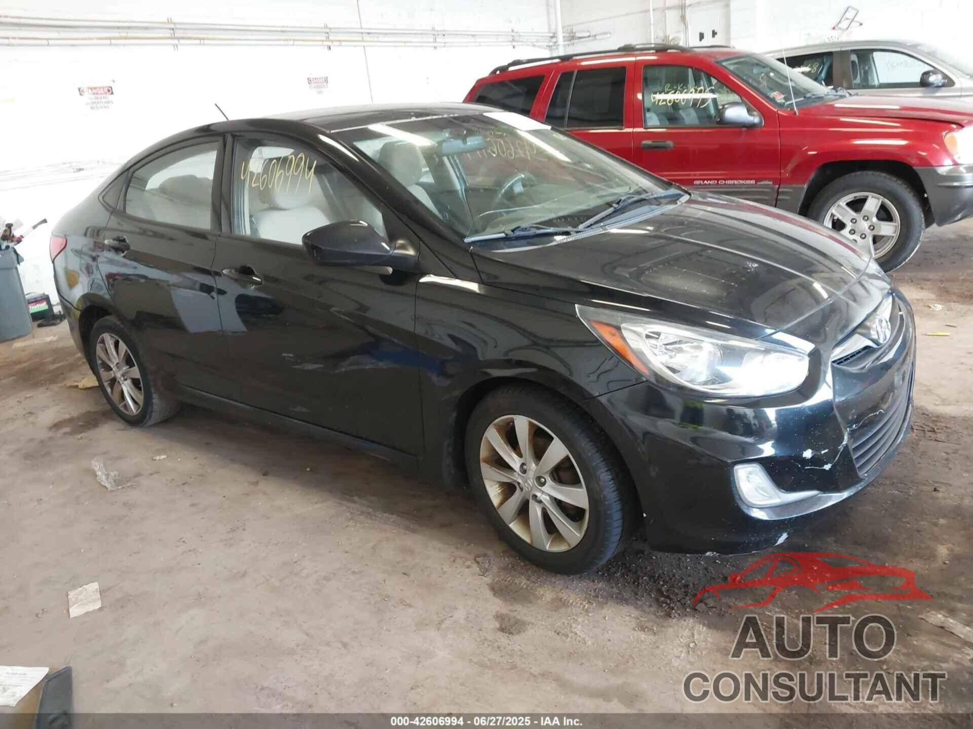 HYUNDAI ACCENT 2013 - KMHCU4AE8DU419954