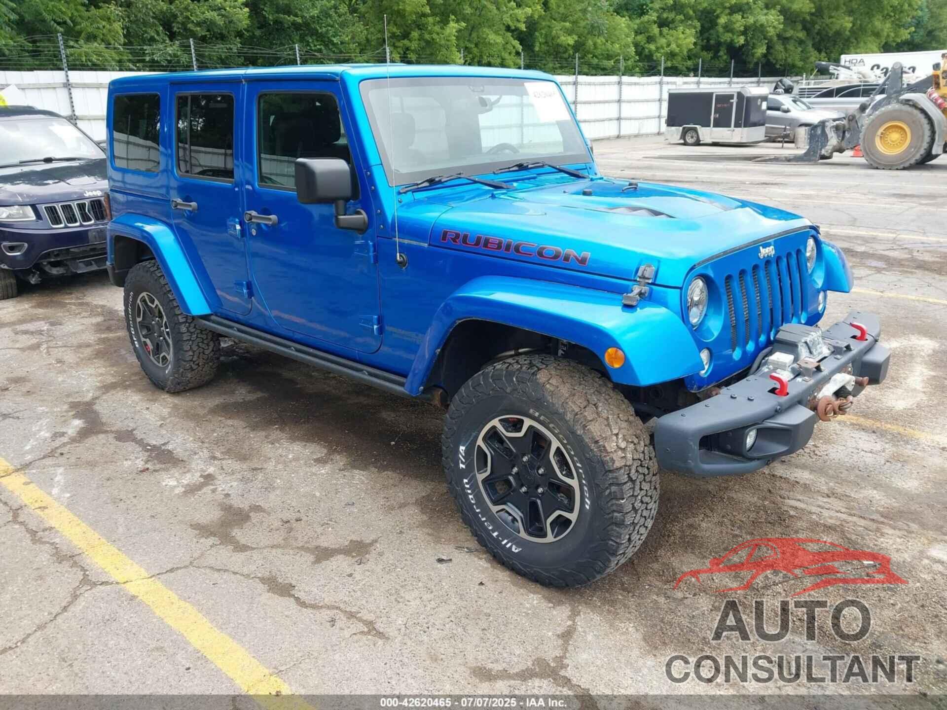 JEEP WRANGLER UNLIMITED 2016 - 1C4HJWFG7GL188595