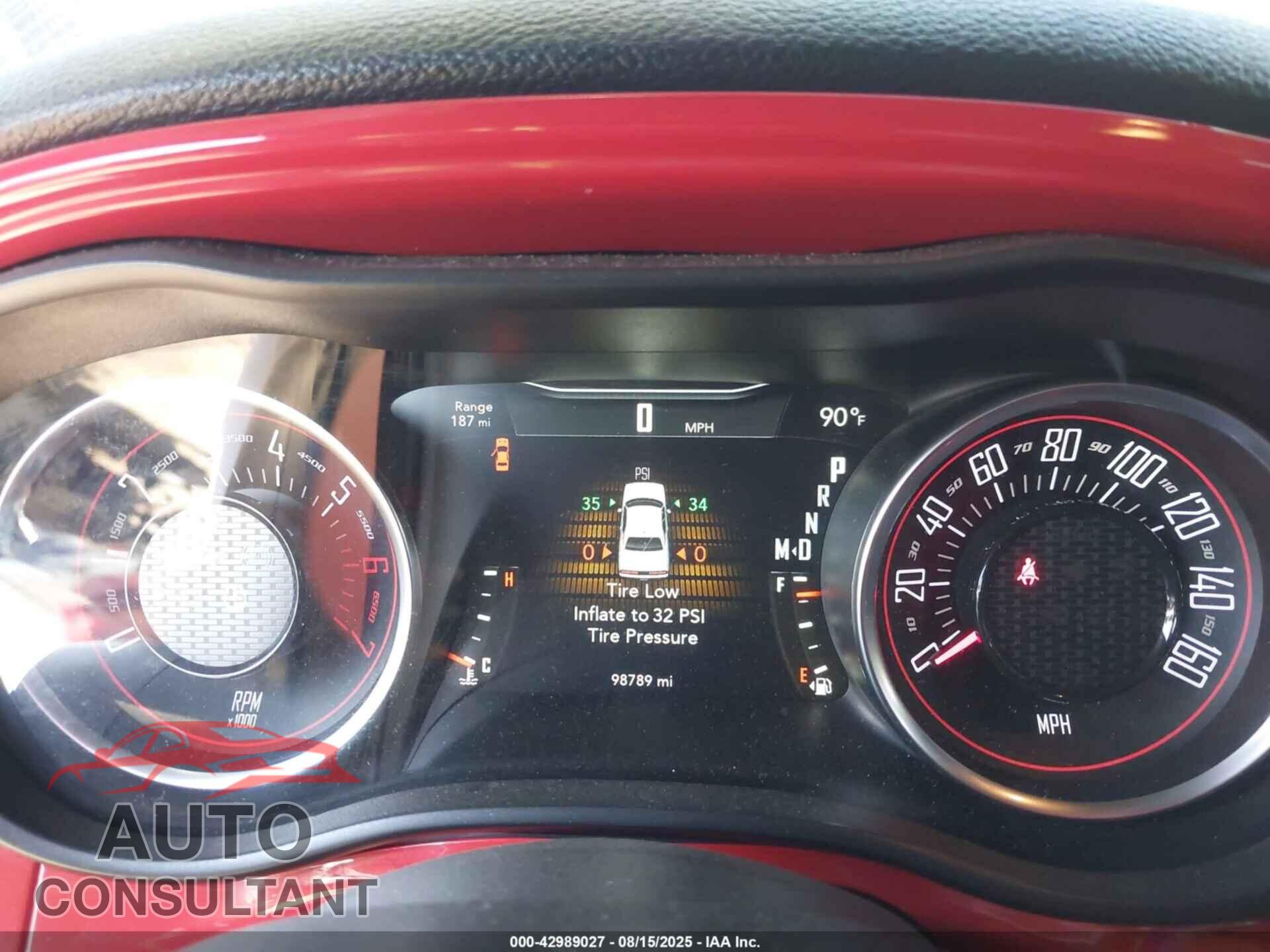 DODGE CHALLENGER 2016 - 2C3CDZBT7GH338471