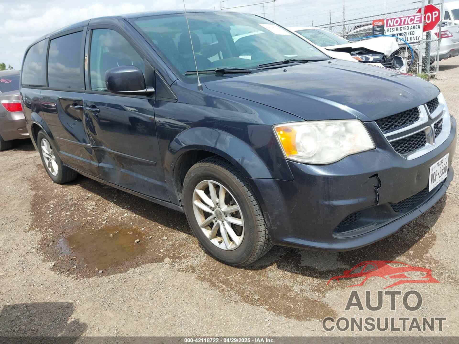 DODGE GRAND CARAVAN 2013 - 2C4RDGCGXDR749803