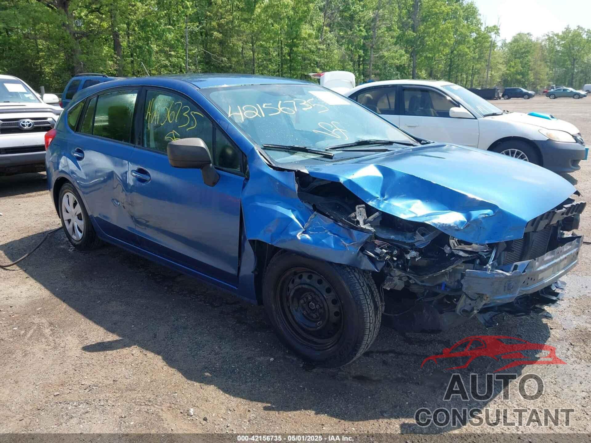 SUBARU IMPREZA 2014 - JF1GPAA6XE8241923