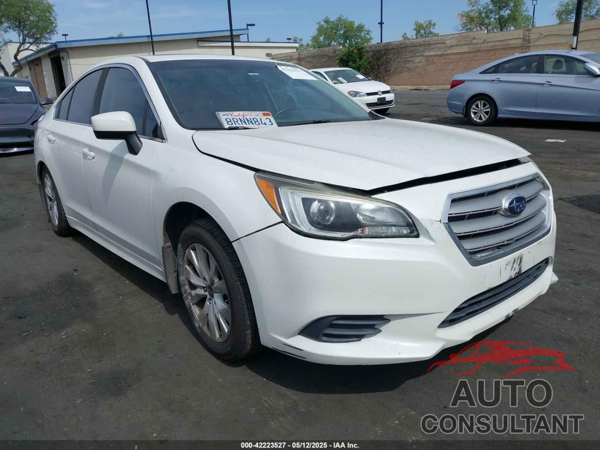 SUBARU LEGACY 2017 - 4S3BNAD68H3043302