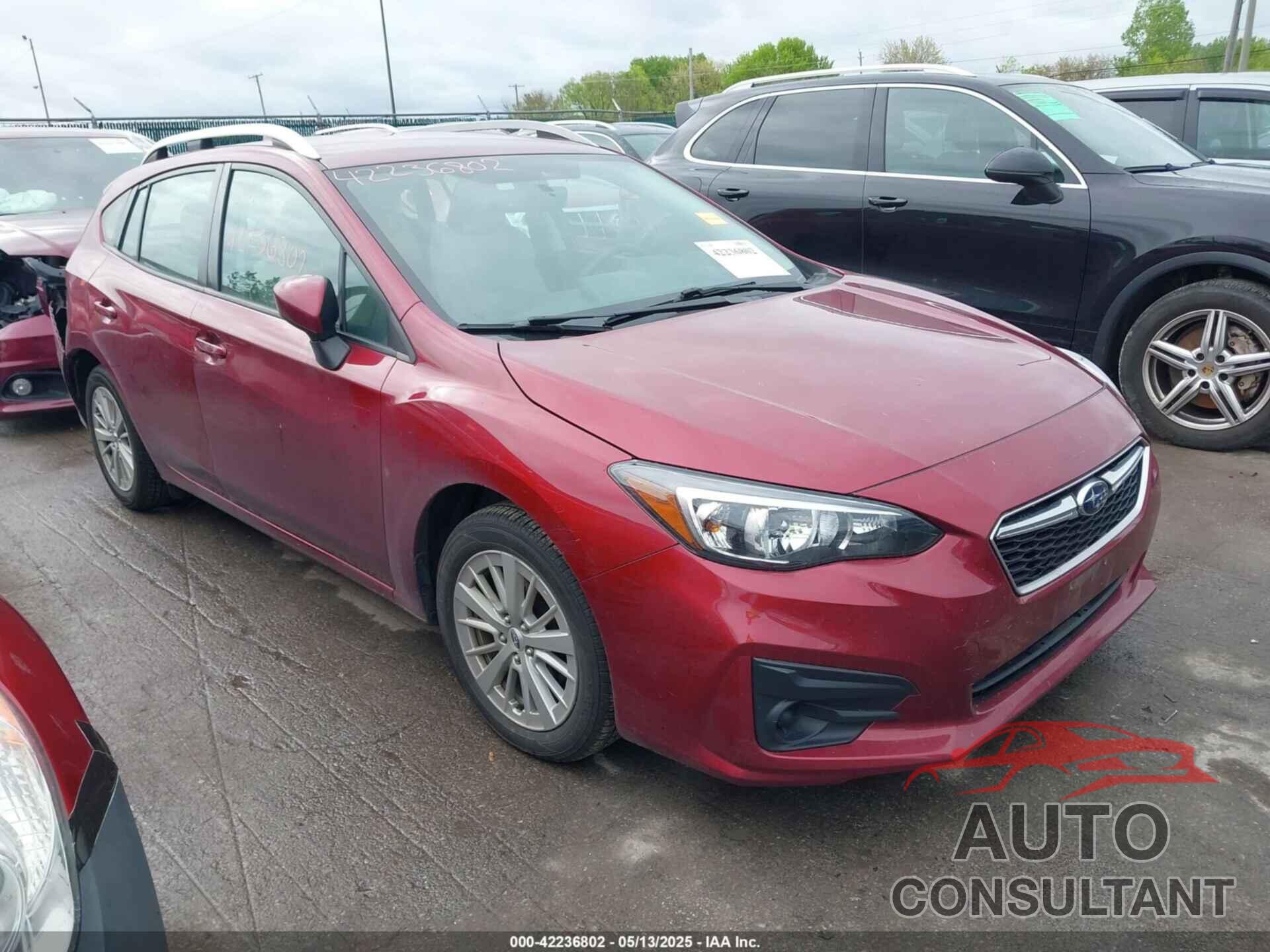 SUBARU IMPREZA 2017 - 4S3GTAB63H3733294