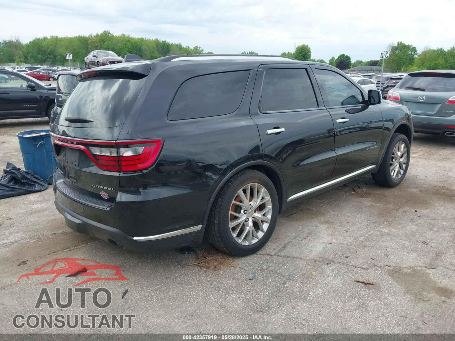 DODGE DURANGO 2014 - 1C4RDJEGXEC524883