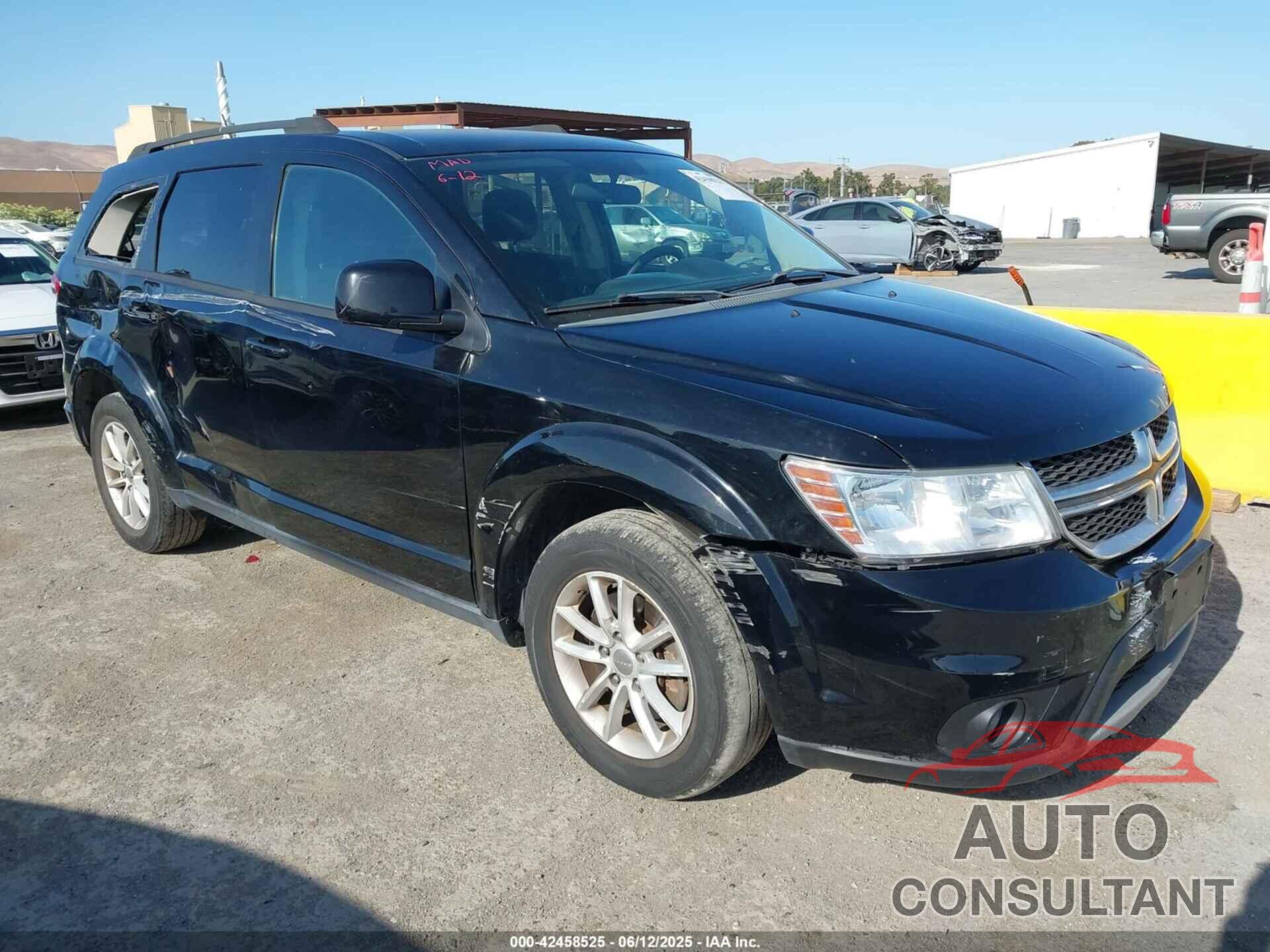 DODGE JOURNEY 2017 - 3C4PDCBG4HT537516