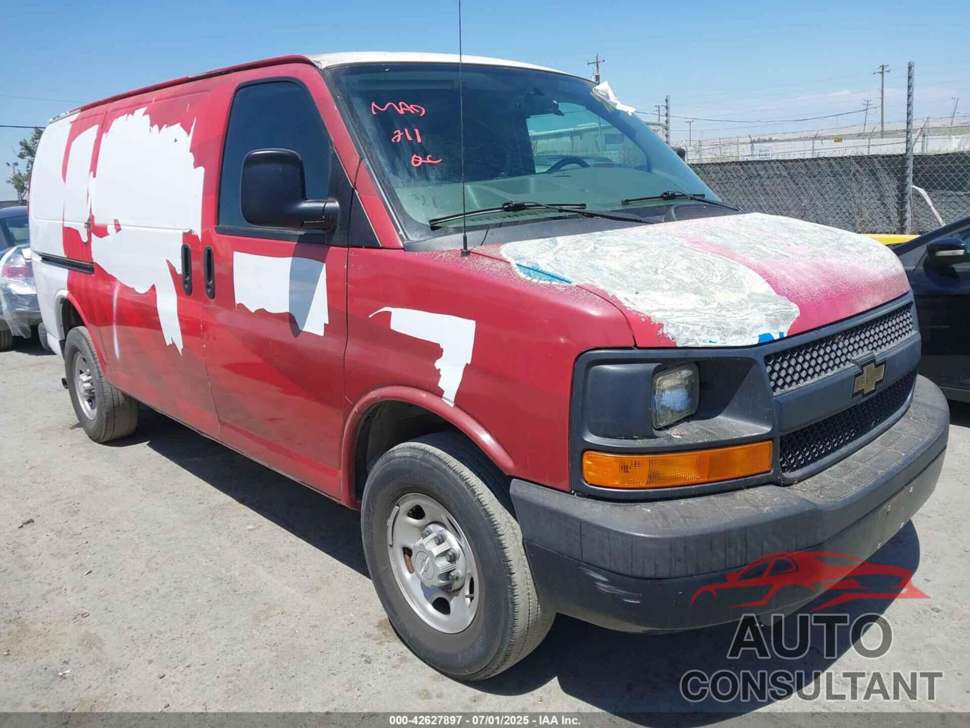 CHEVROLET EXPRESS 3500 2015 - 1GCZGTCF8F1111130