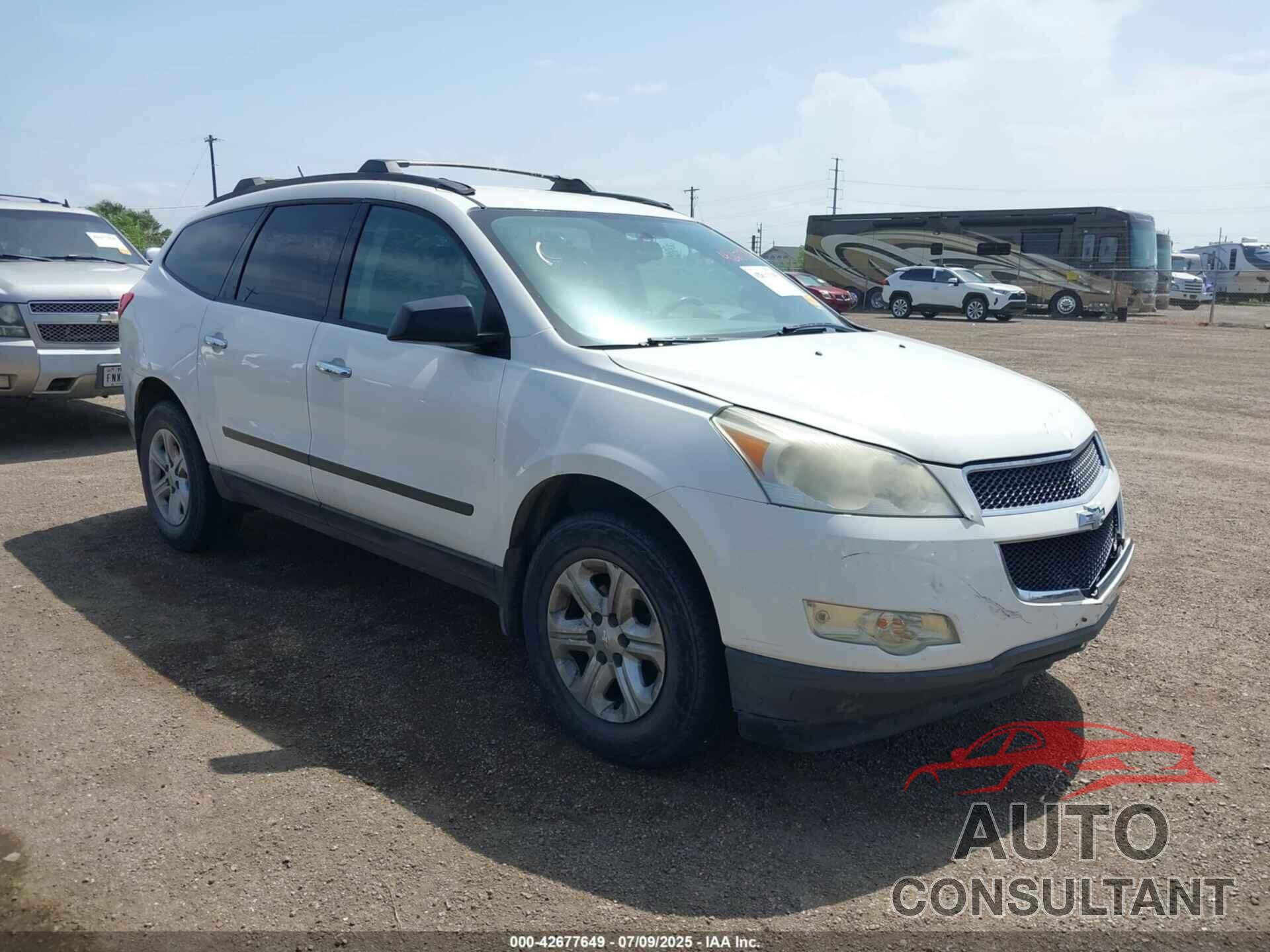 CHEVROLET TRAVERSE 2012 - 1GNKRFED4CJ402882