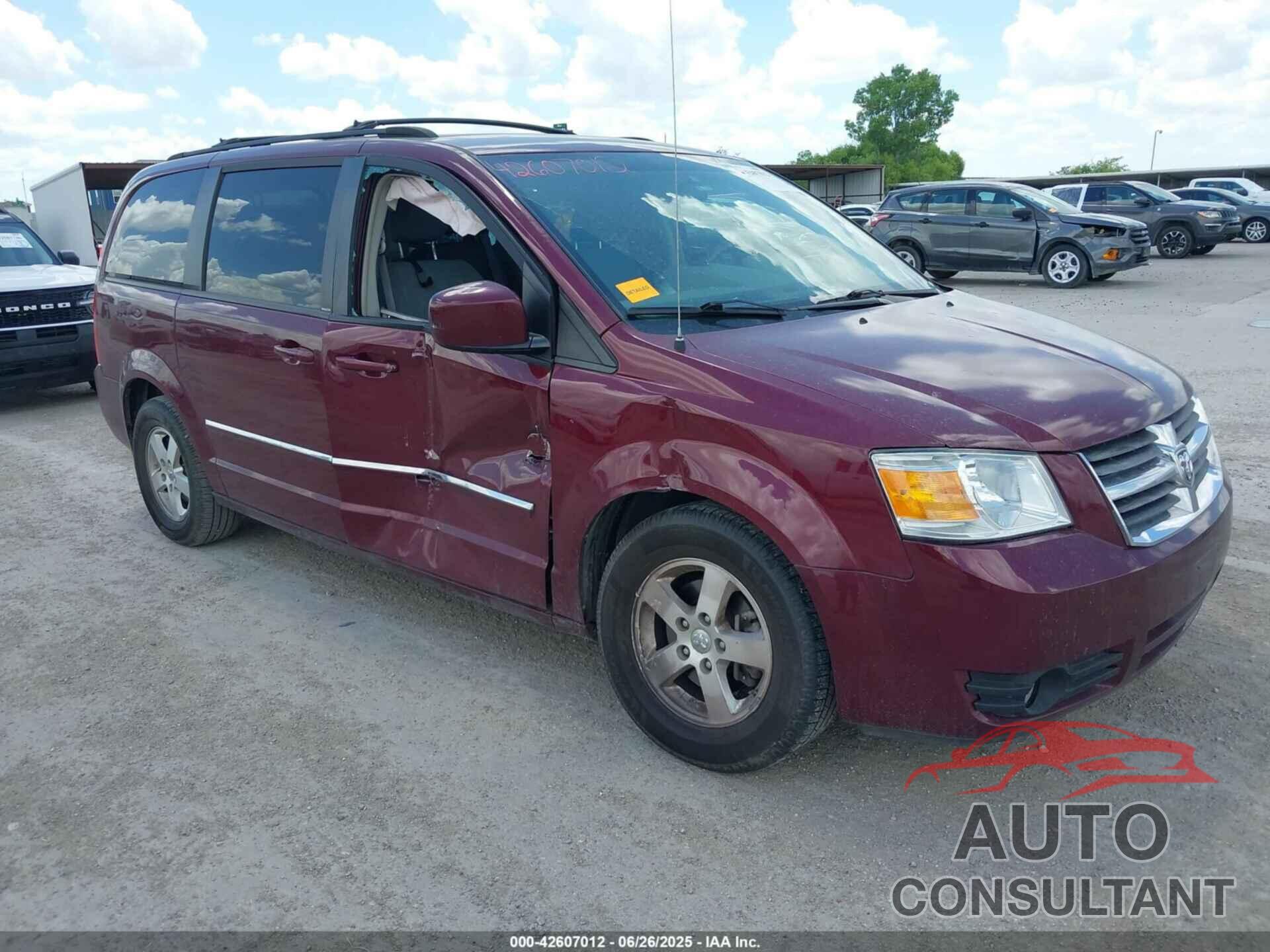 DODGE GRAND CARAVAN 2009 - 2D8HN54X49R589308
