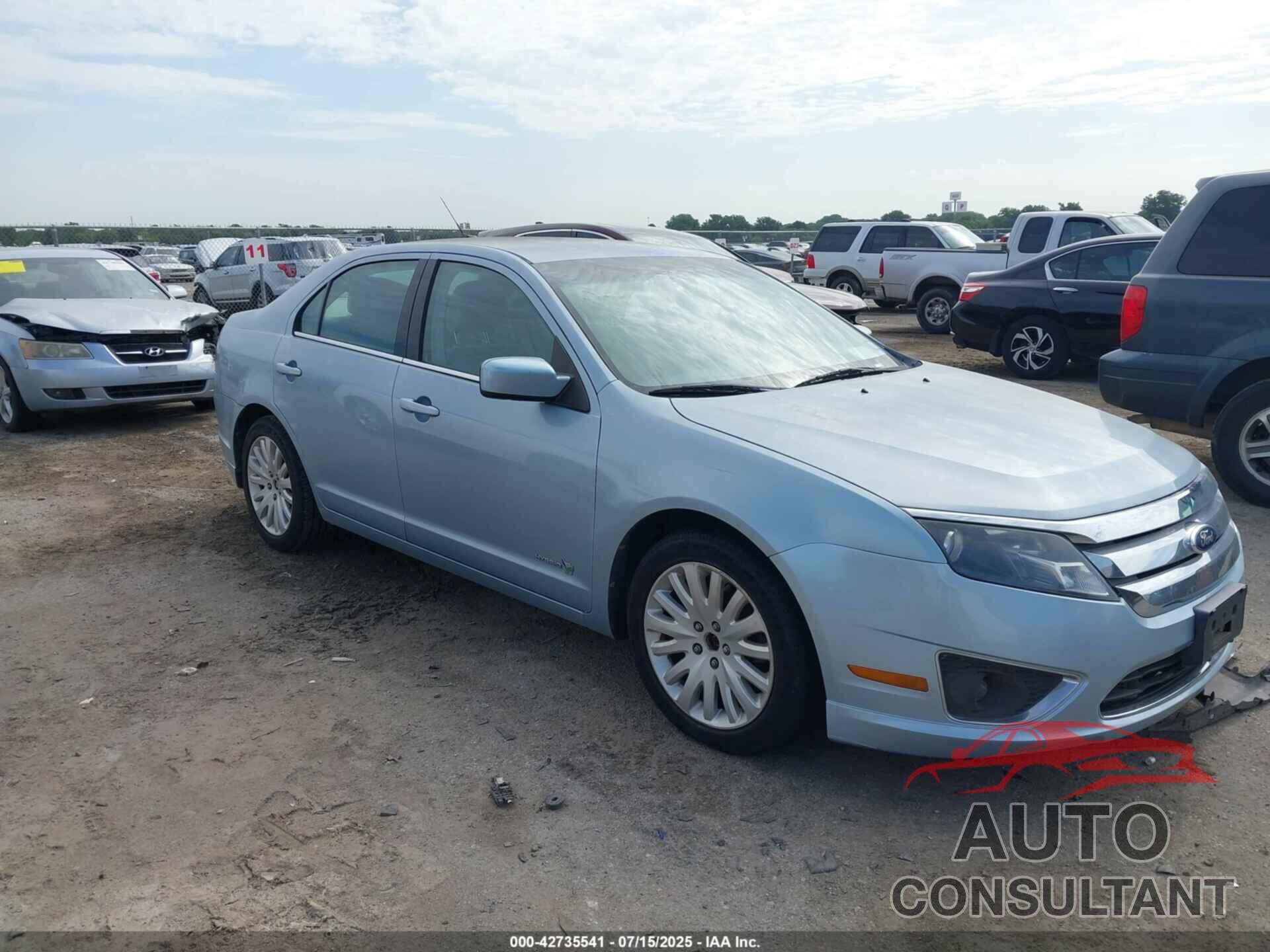 FORD FUSION HYBRID 2011 - 3FADP0L31BR141641