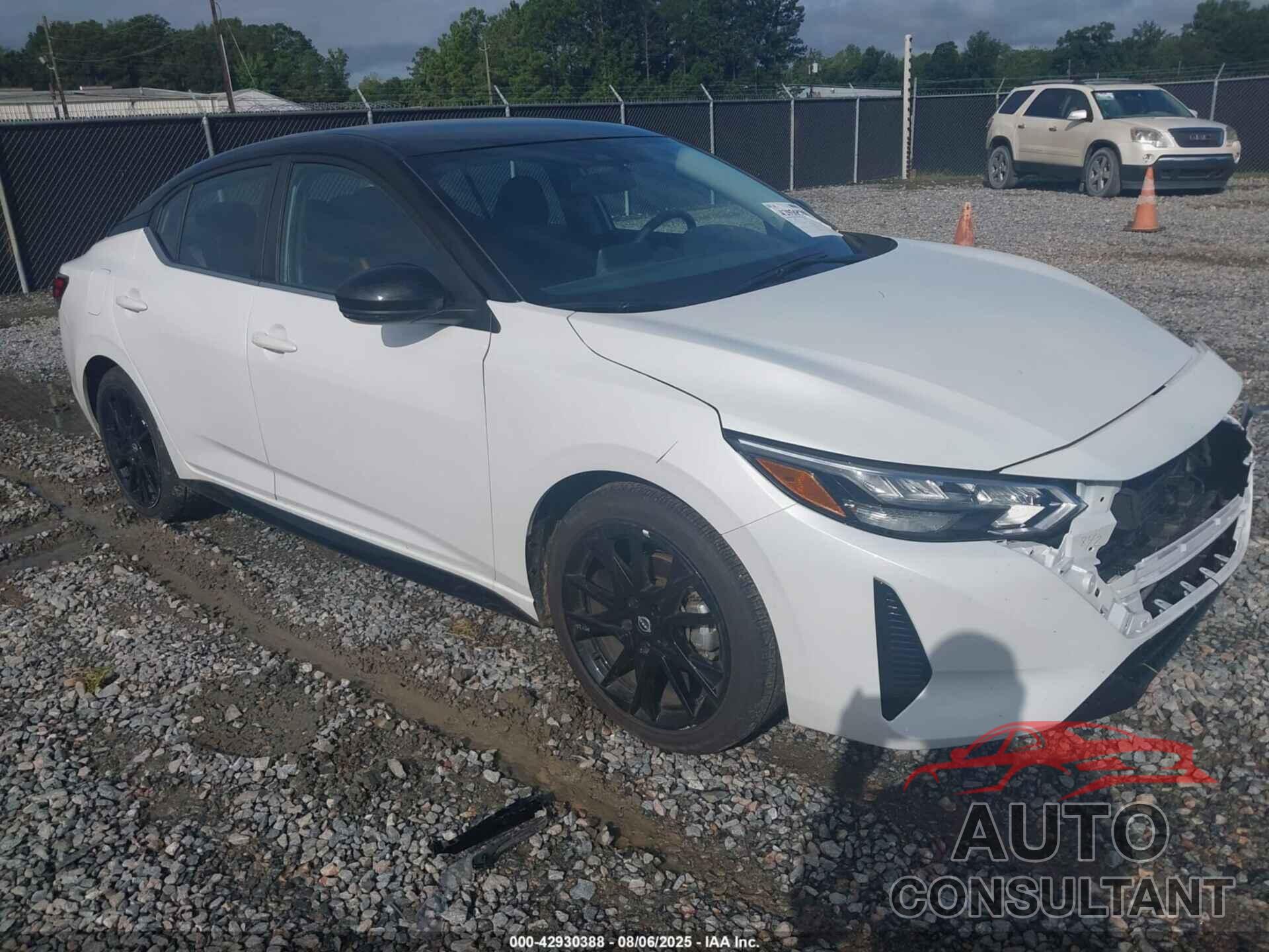 NISSAN SENTRA 2025 - 3N1AB8DV5SY283221