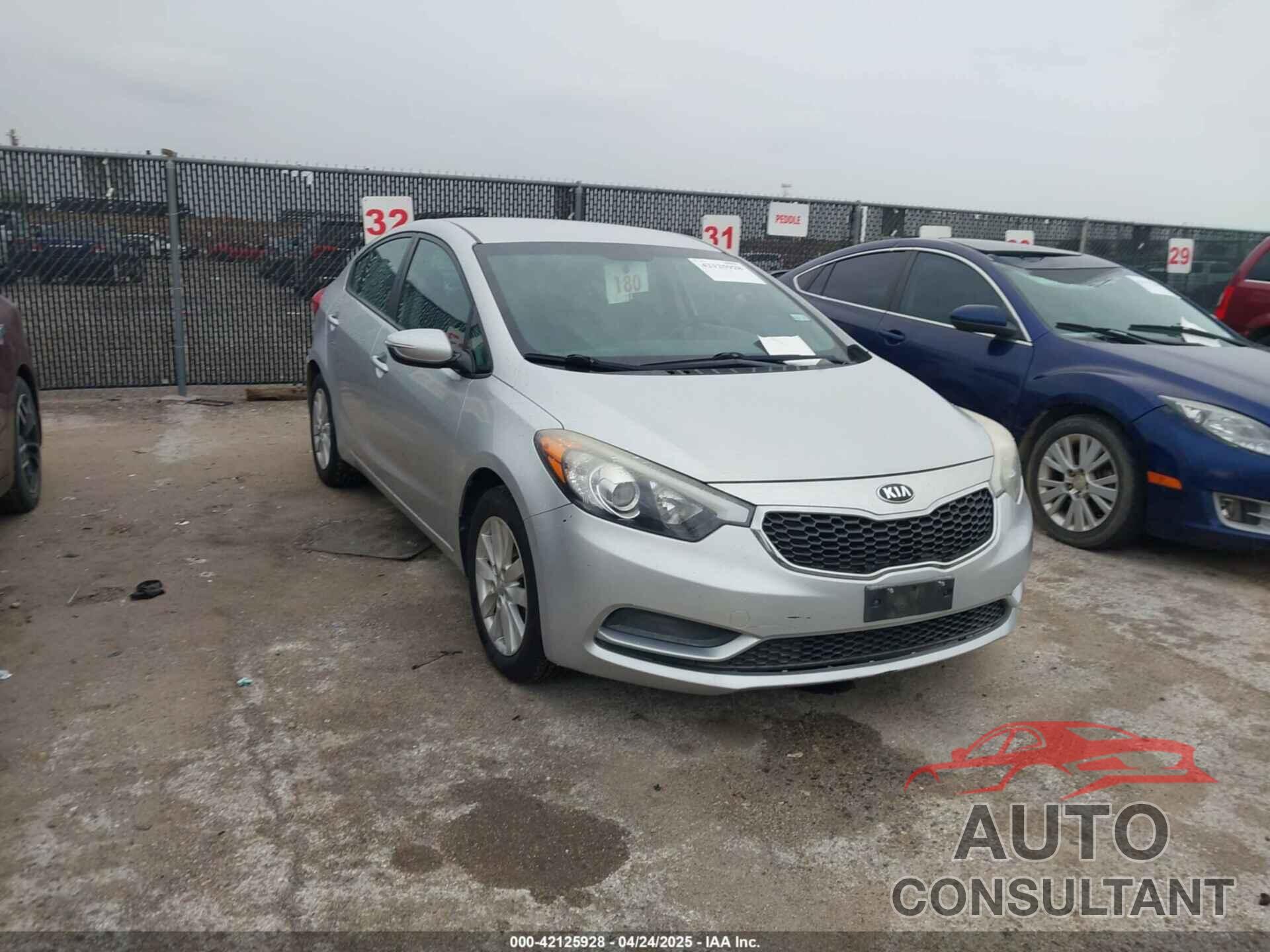 KIA FORTE 2014 - KNAFX4A67E5219934