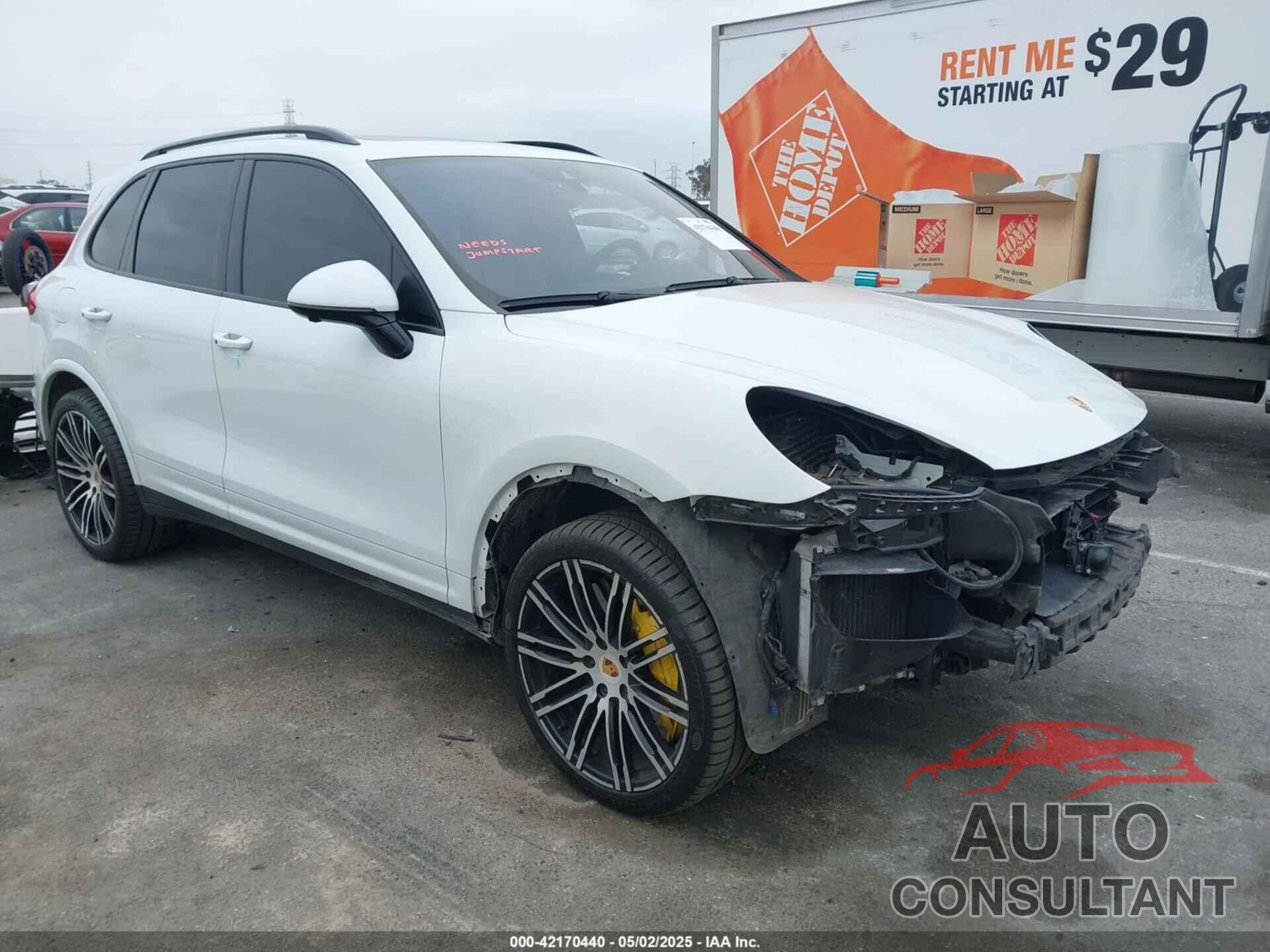 PORSCHE CAYENNE 2016 - WP1AC2A20GLA85193